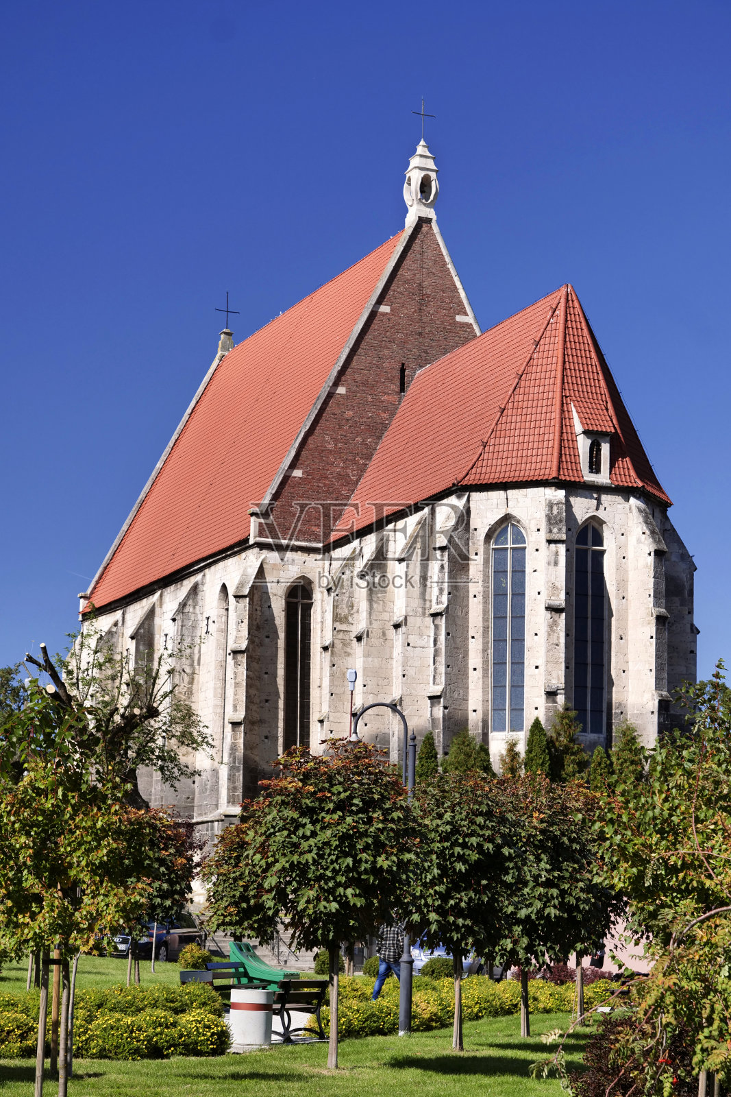 圣女玛丽亚在Wiślica的基督诞生大殿照片摄影图片