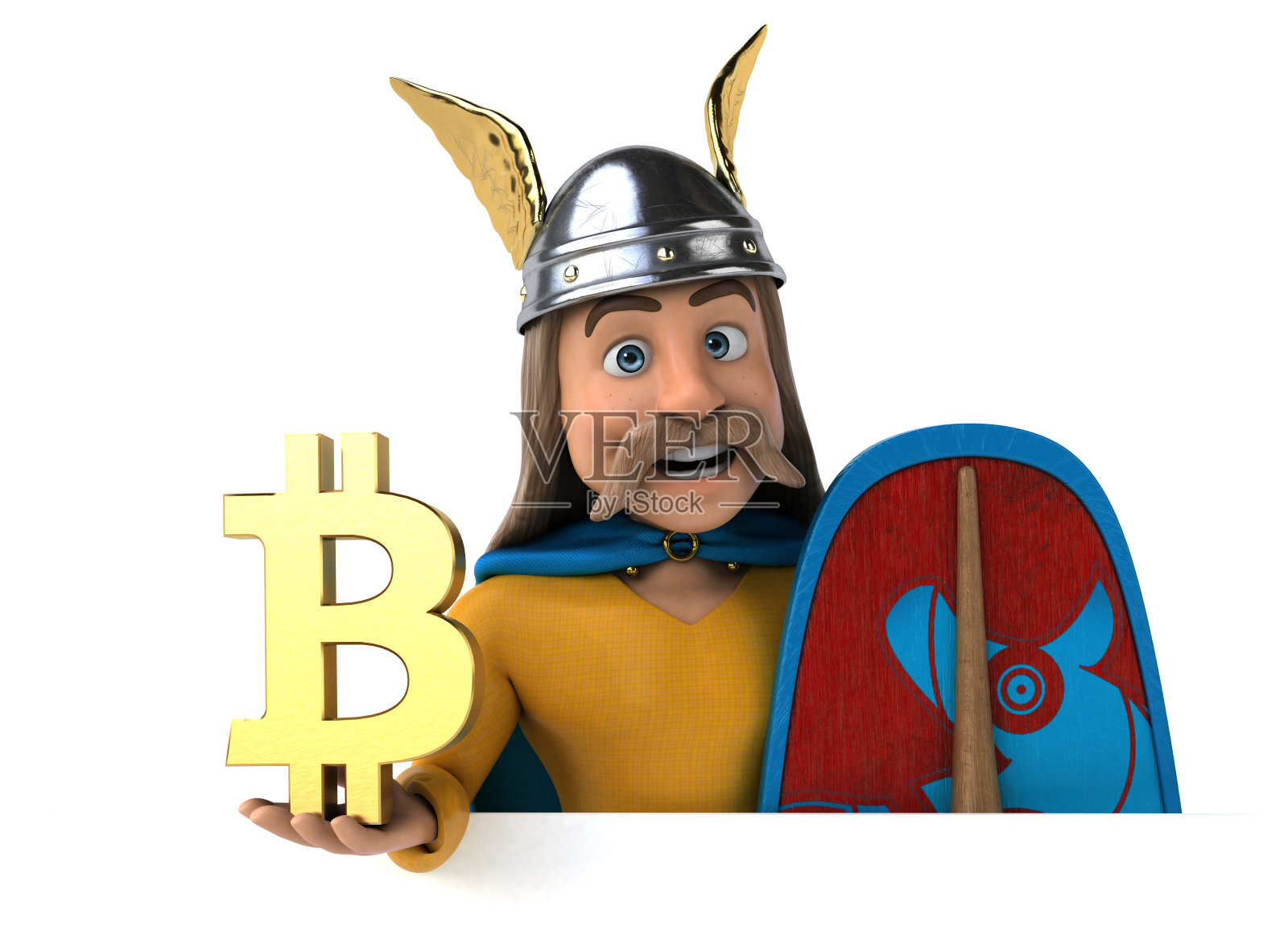 高卢乐趣- 3D插图照片摄影图片