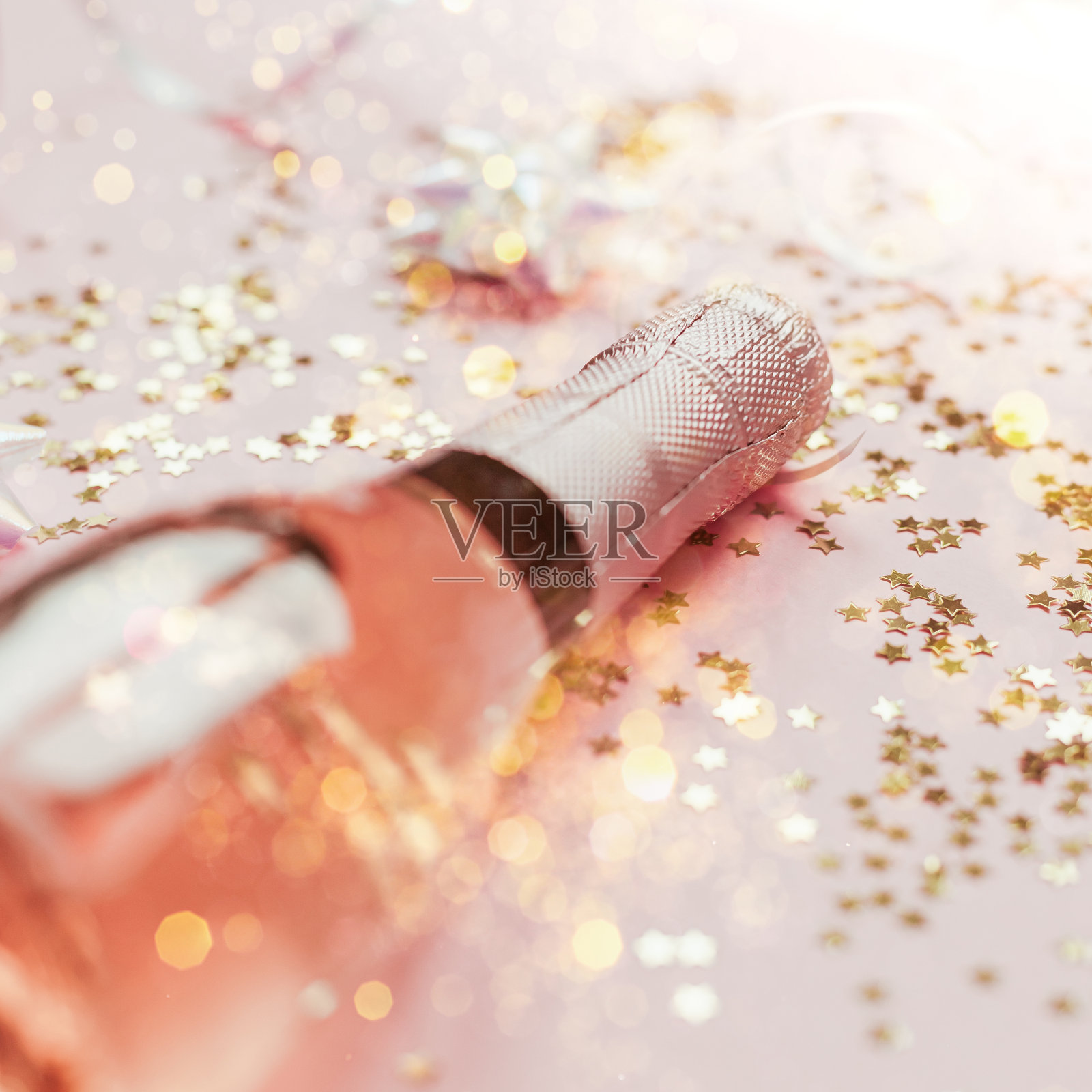 圣诞节或新年聚会庆祝概念照片摄影图片