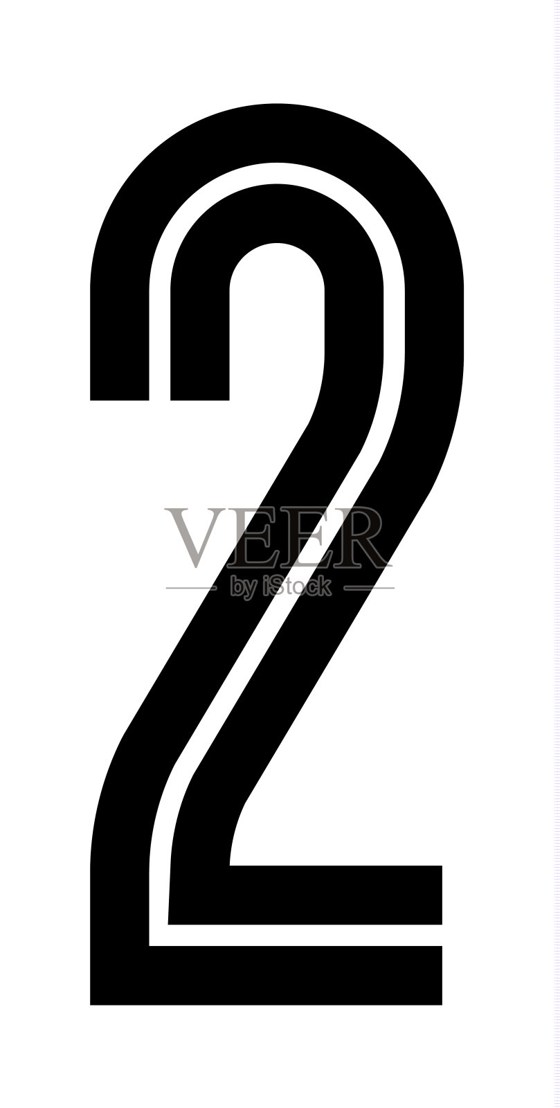 拉丁字母，迪斯科字体，黑人第二设计元素图片