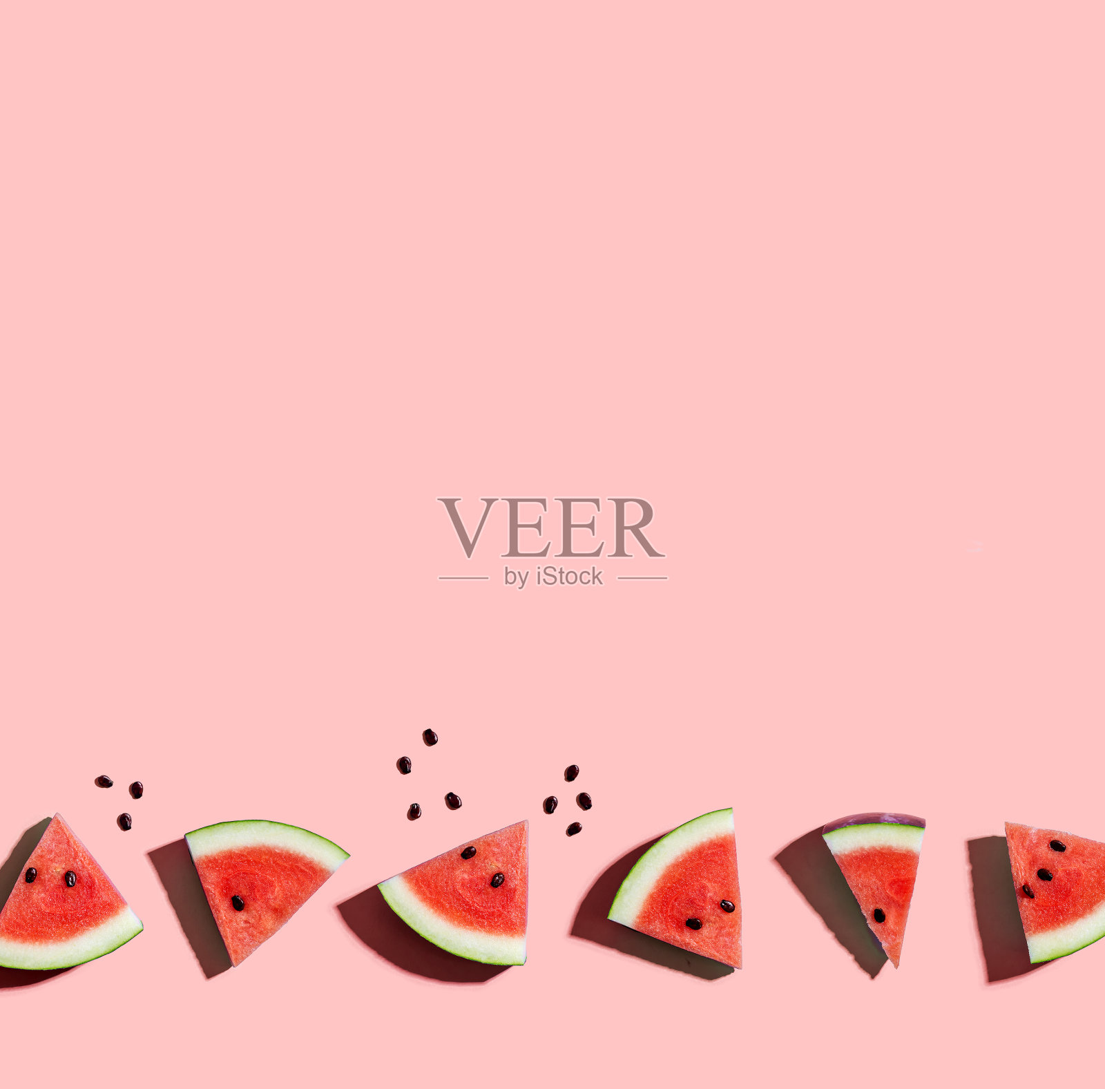 切西瓜了照片摄影图片