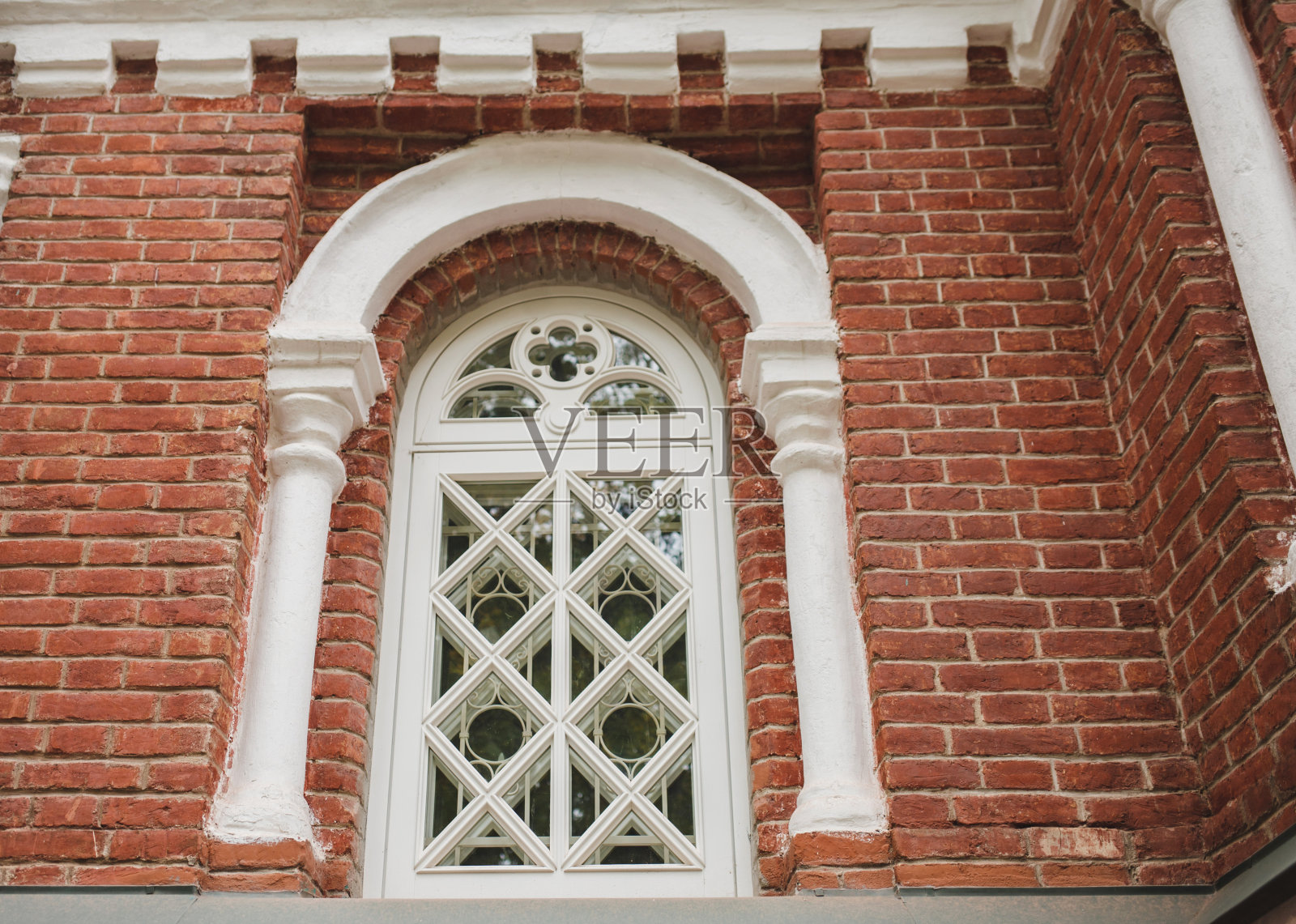 教堂的窗户照片摄影图片