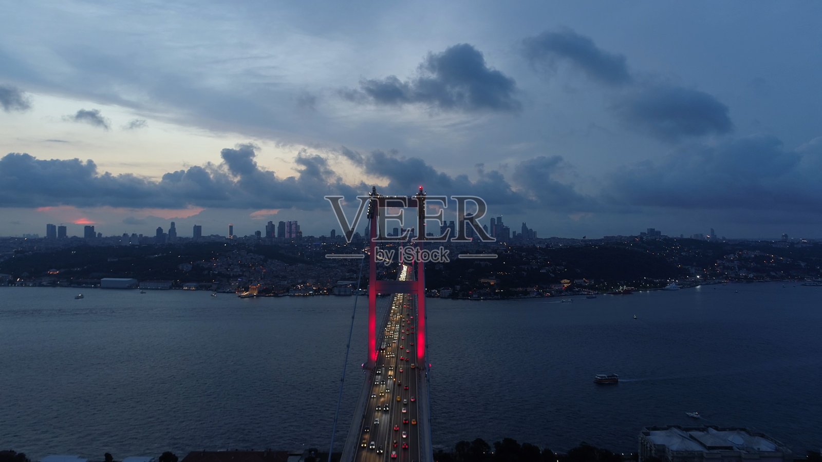 伊斯坦布尔博斯普鲁斯大桥照片摄影图片