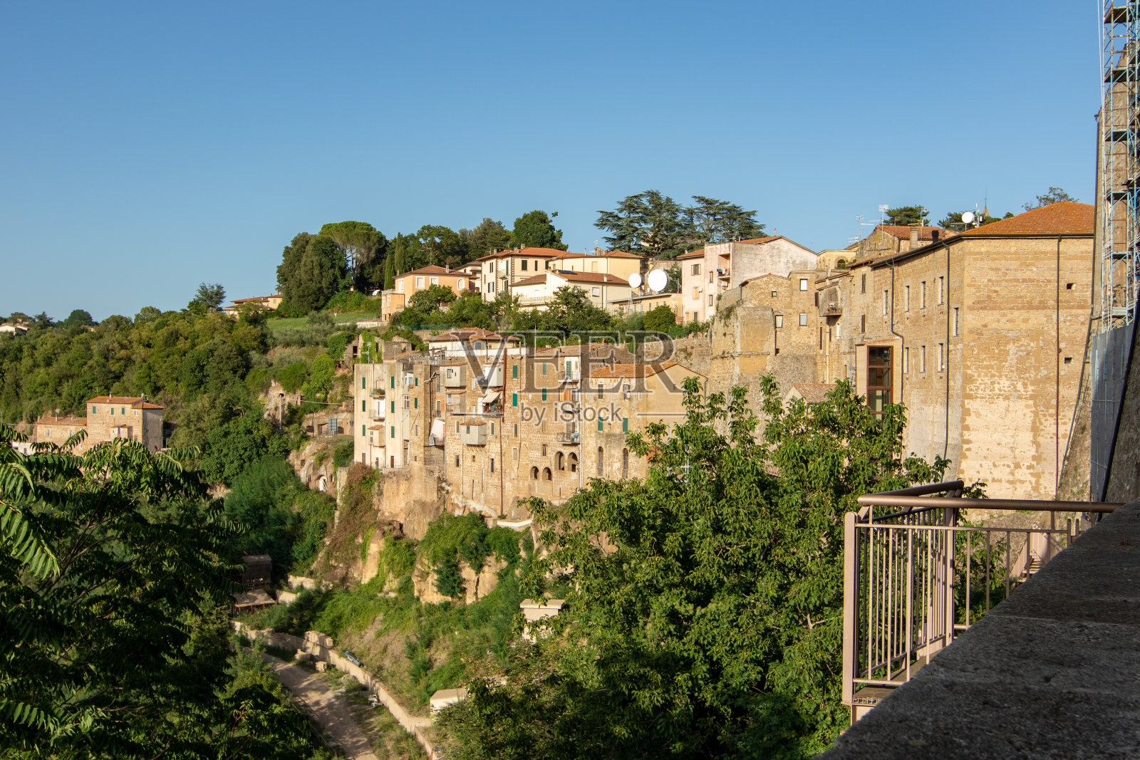 Pitigliano, tufo镇照片摄影图片