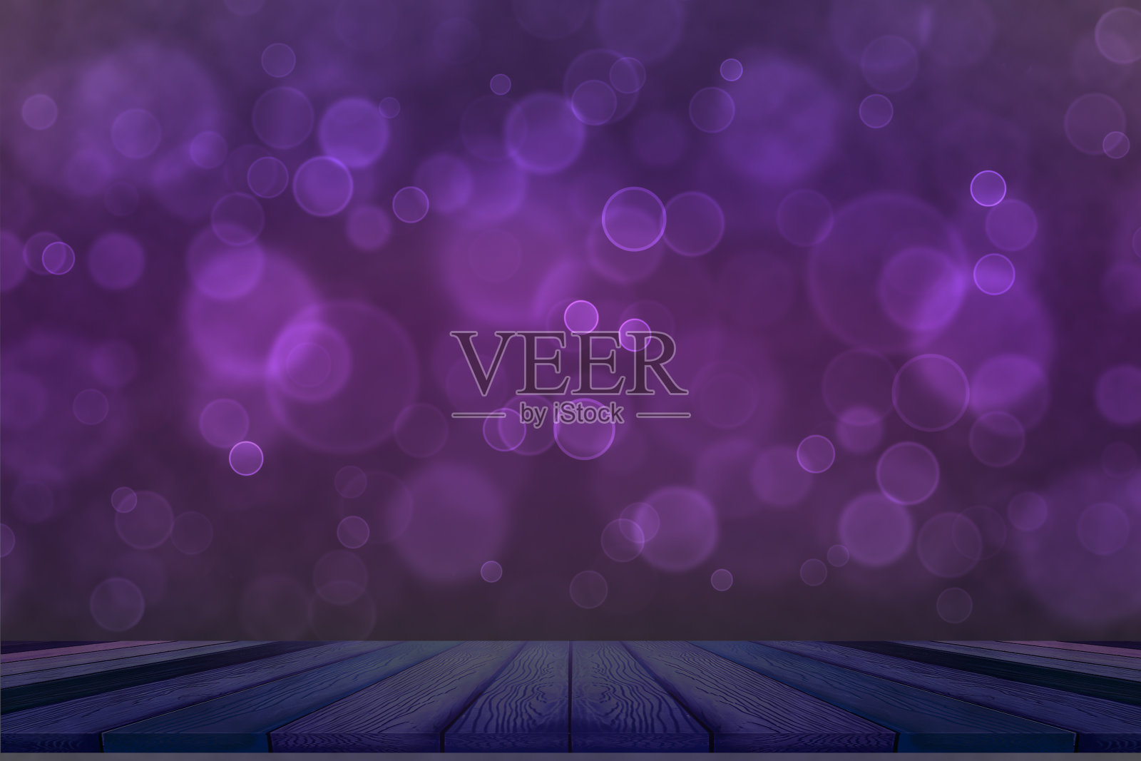 Bokeh深紫色的桌面和深紫色的泡泡照片摄影图片