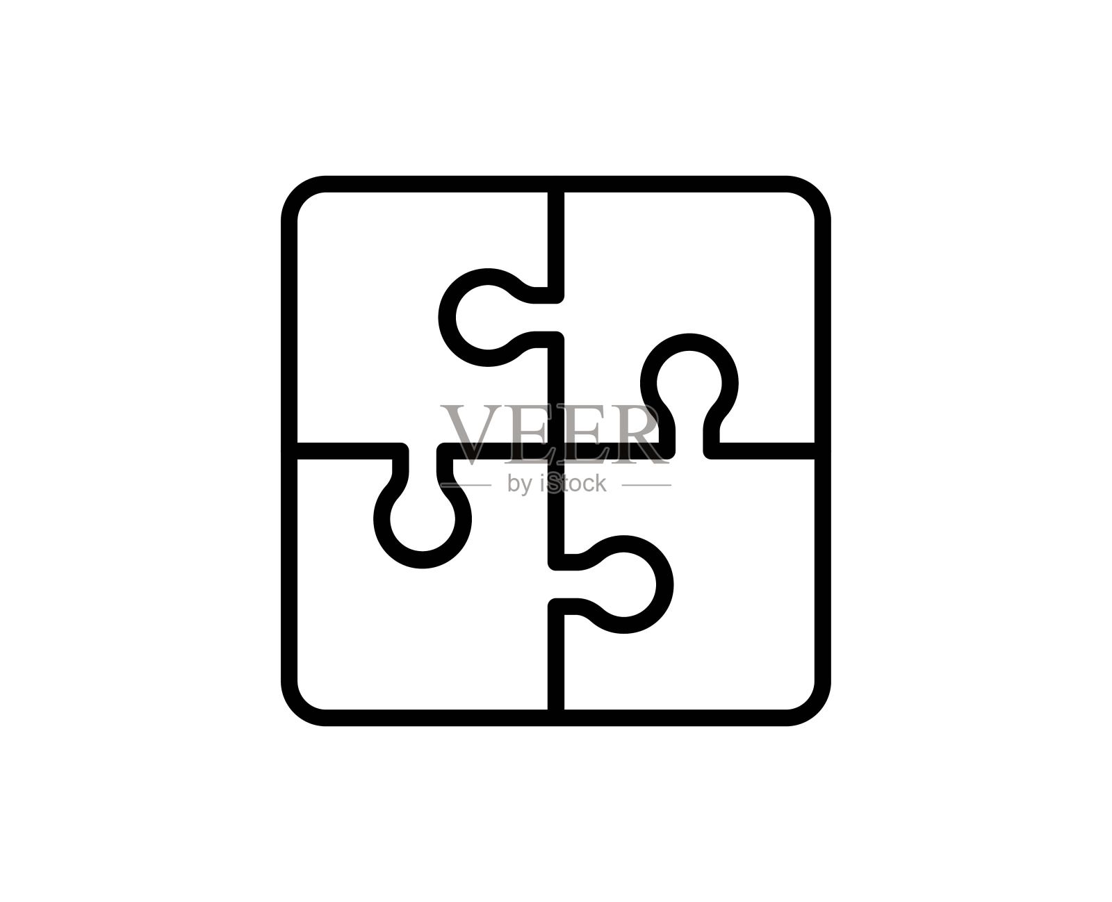 谜题行图标图标素材