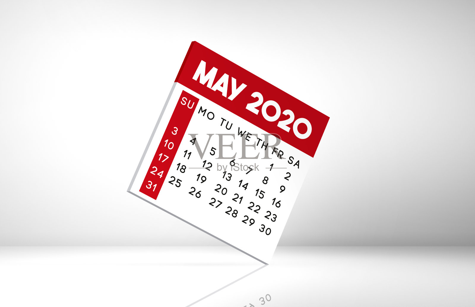 2020年5月灰色背景库存照片日历照片摄影图片