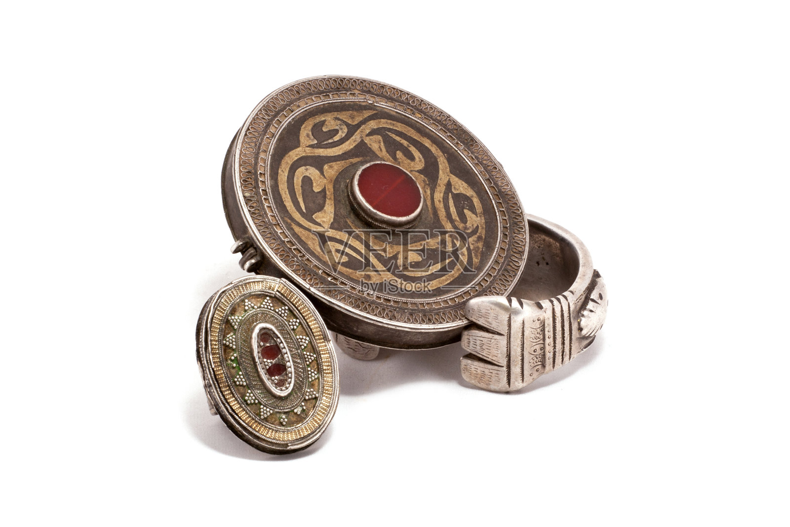 古董装饰、手工吊坠、婚庆装饰、中亚历史装饰照片摄影图片