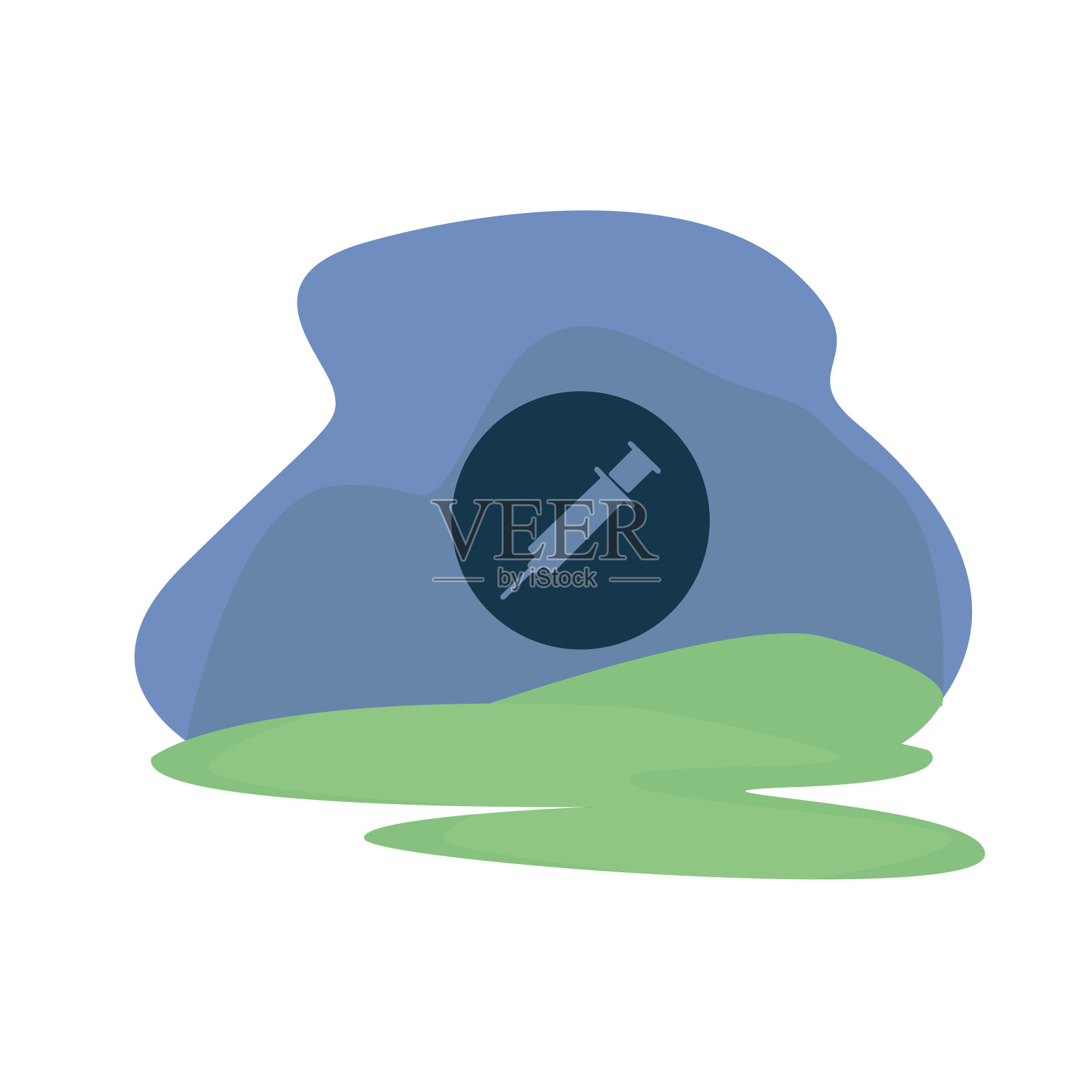 注射器插画图片素材