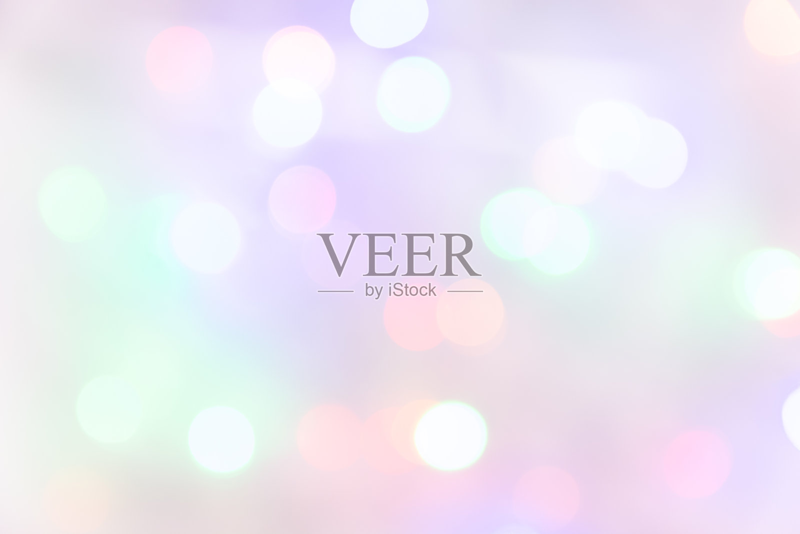 散焦圣诞灯柔和的颜色背景照片摄影图片