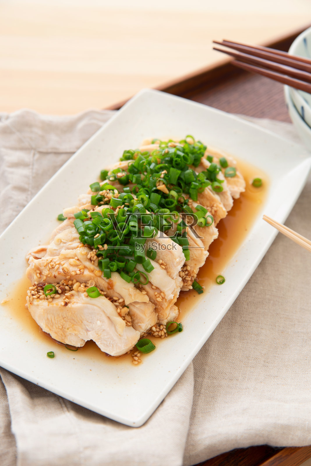 中国菜，辣酱鸡照片摄影图片