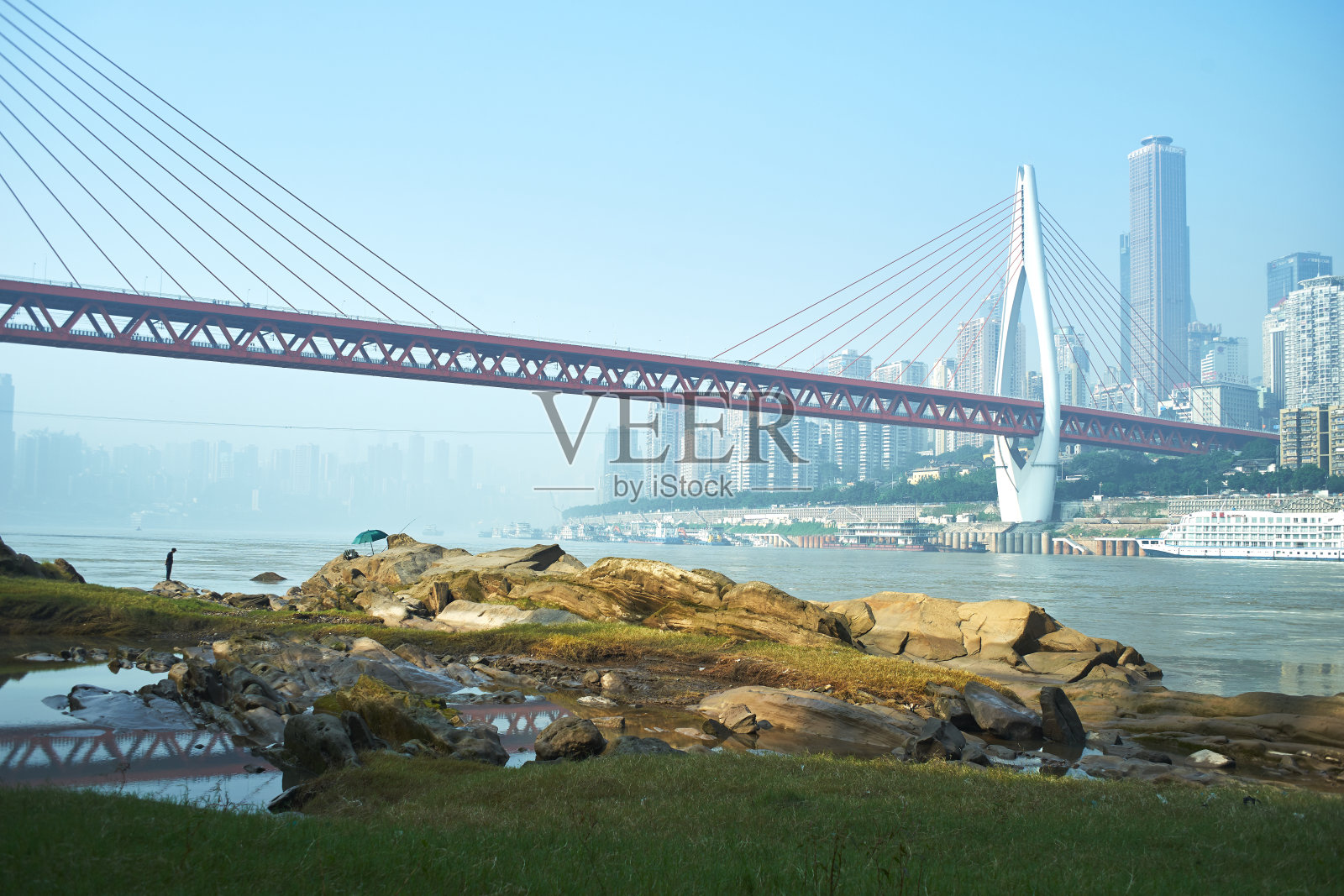 重庆东水门大桥照片摄影图片