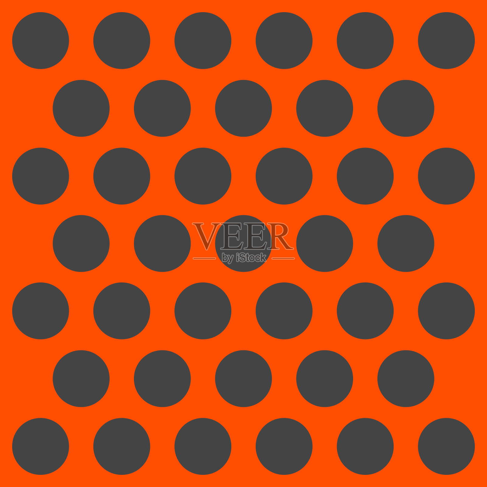 万圣节图案波尔卡点插画图片素材