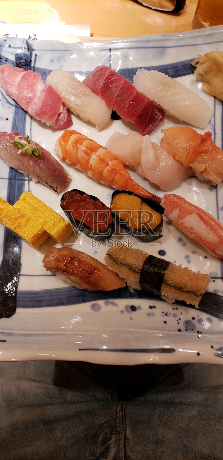 一盘不错的寿司照片摄影图片