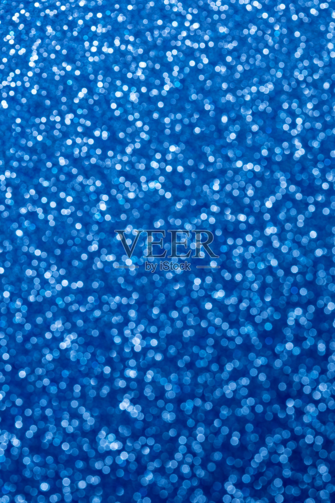 散焦灯光背景(蓝色)照片摄影图片