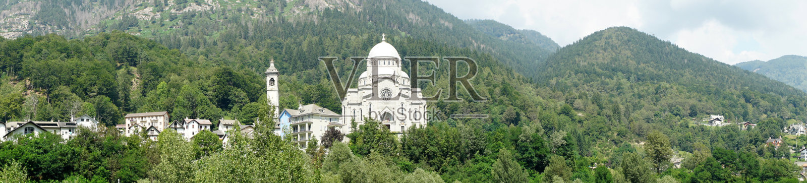 圣玛利亚在森托瓦利的Re照片摄影图片