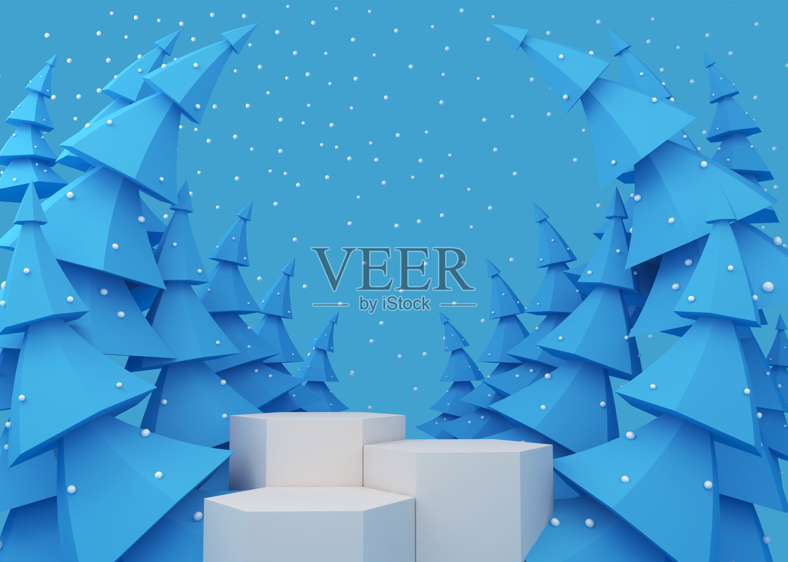 展示背景产品介绍，圣诞树照片摄影图片