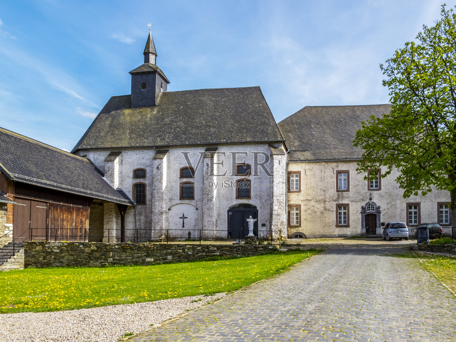 德国蒙绍卡尔特赫伯格的莱辛斯坦修道院照片摄影图片