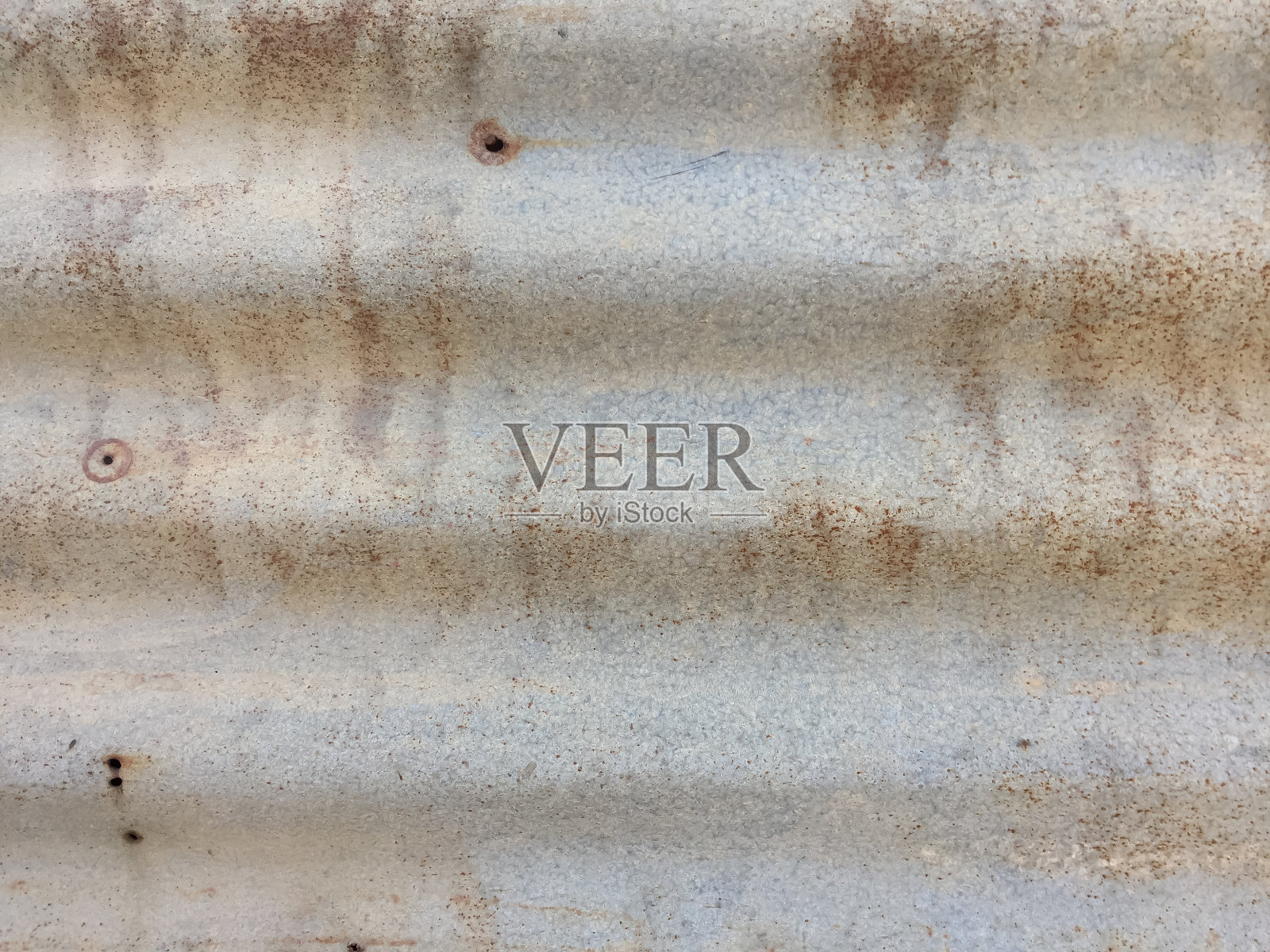 锈迹斑斑的锌纹理背景，粗糙的表面带有裂纹照片摄影图片