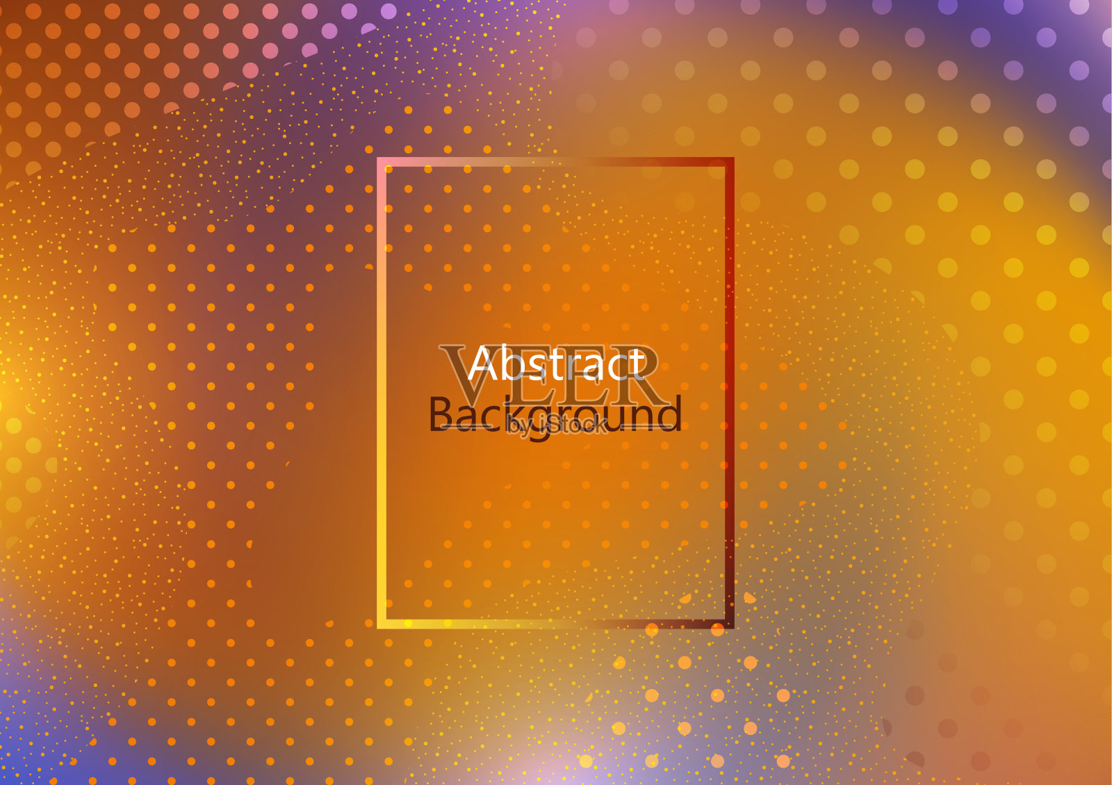 明亮的背景，抽象的波点，圆，粒子。框架，文本的位置。插画图片素材