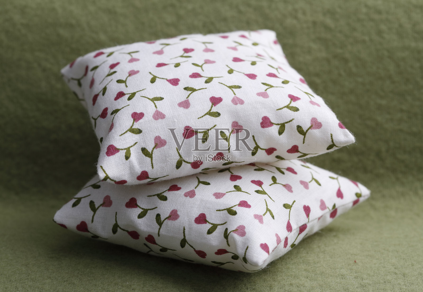 可爱的枕头照片摄影图片