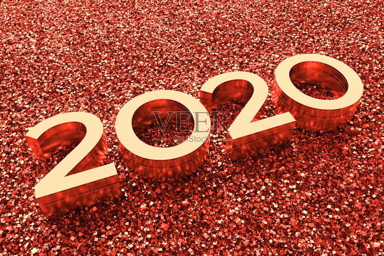 带有年份的抽象背景。照片摄影图片