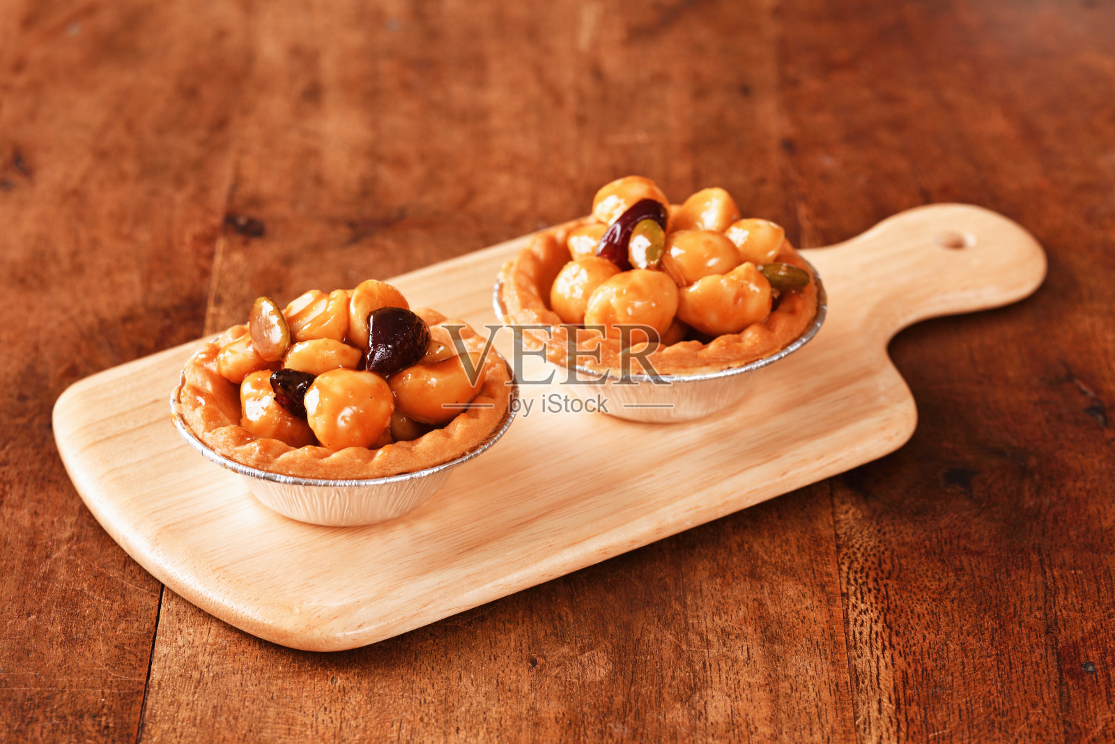 夏威夷果馅饼照片摄影图片