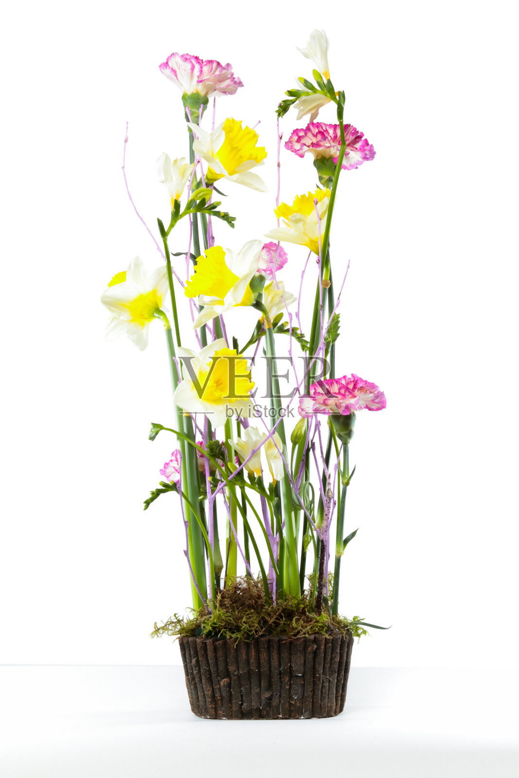 许多不同的花的花束照片摄影图片