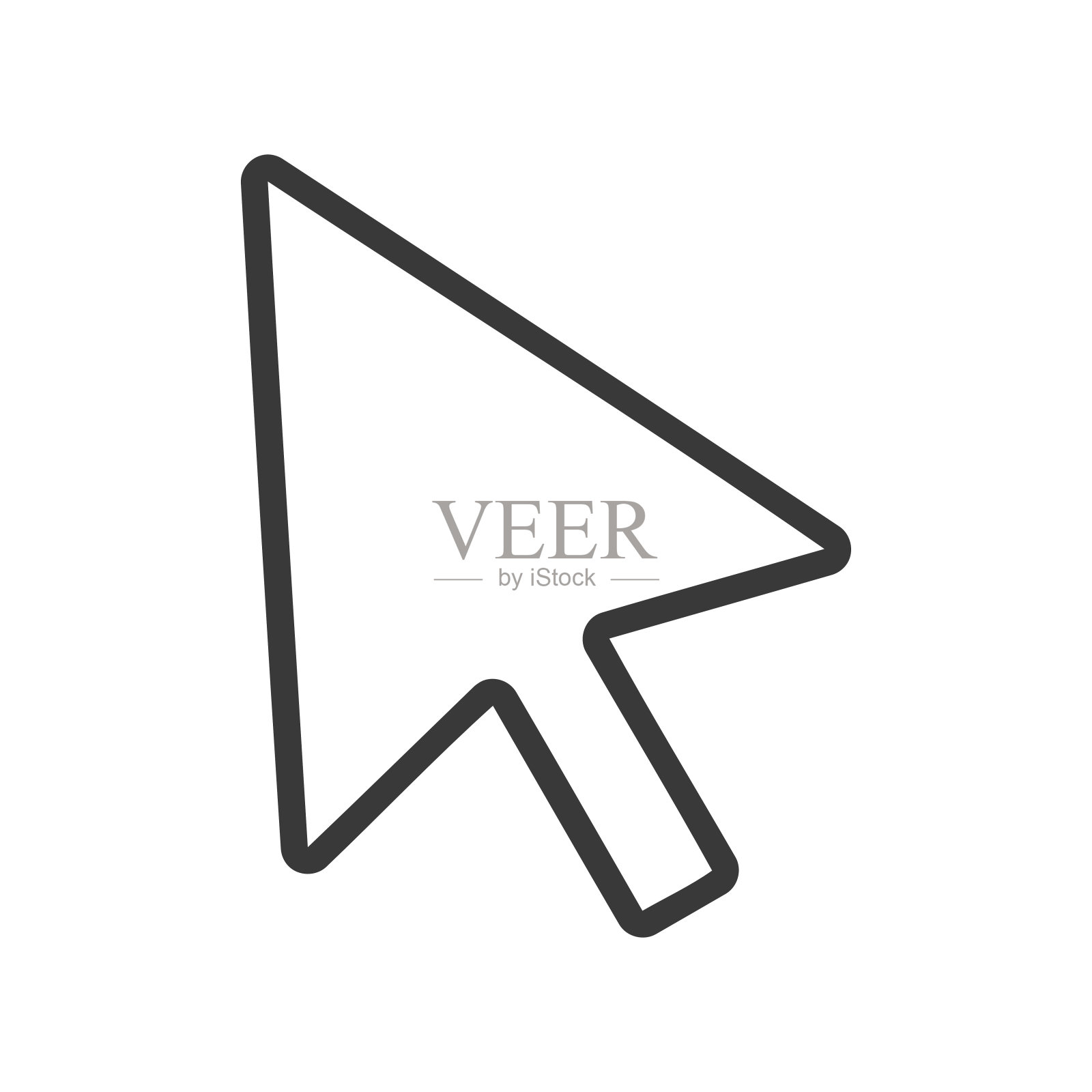 指针图标矢量设计元素图片