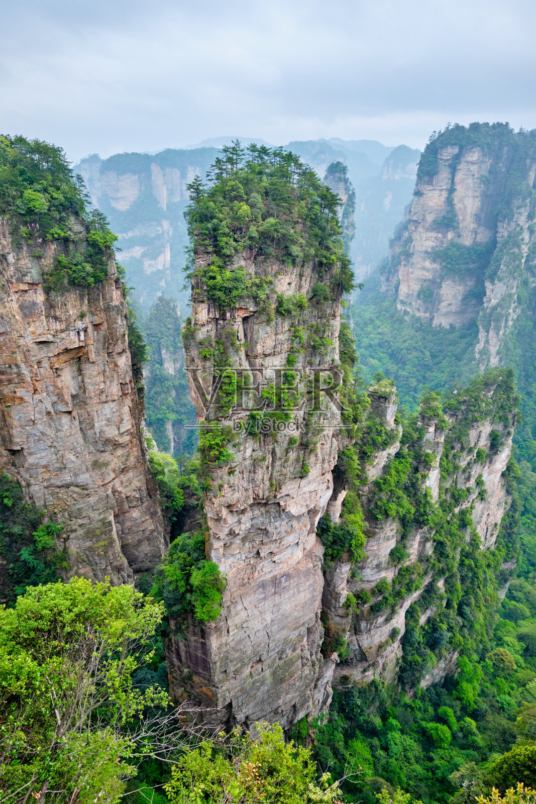 张家界的山,中国照片摄影图片