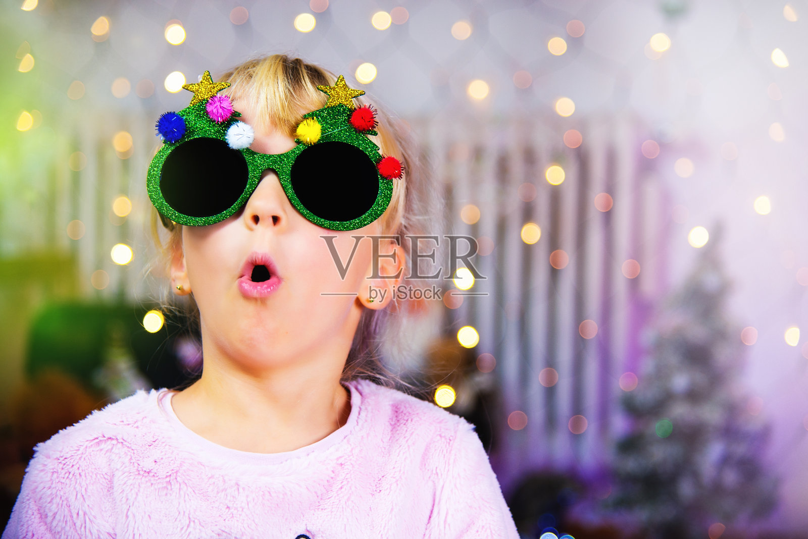 有趣的圣诞节的情绪照片摄影图片