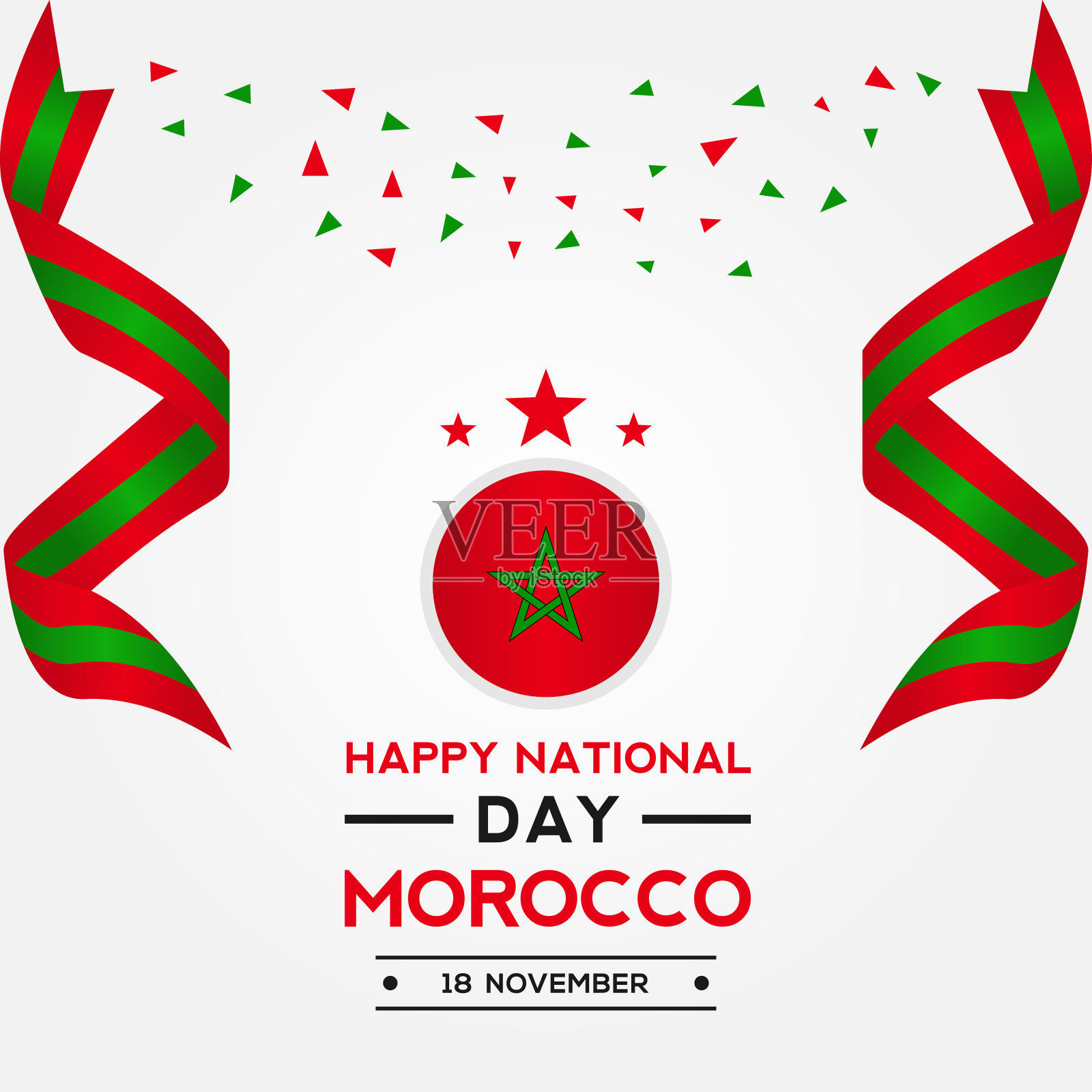 摩洛哥一天的插画图片素材