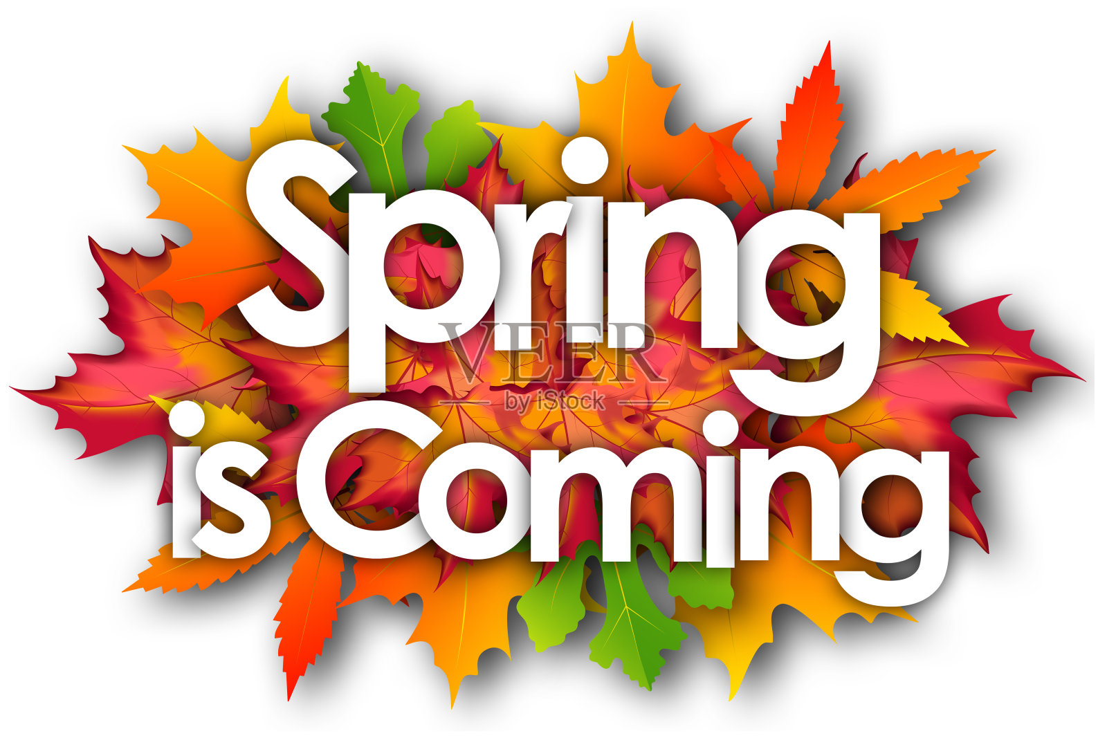 春天来了插画图片素材