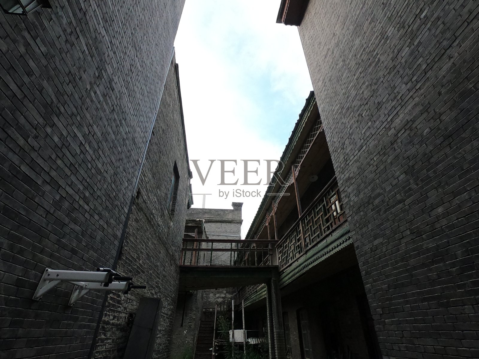 中国哈尔滨的旧城区照片摄影图片