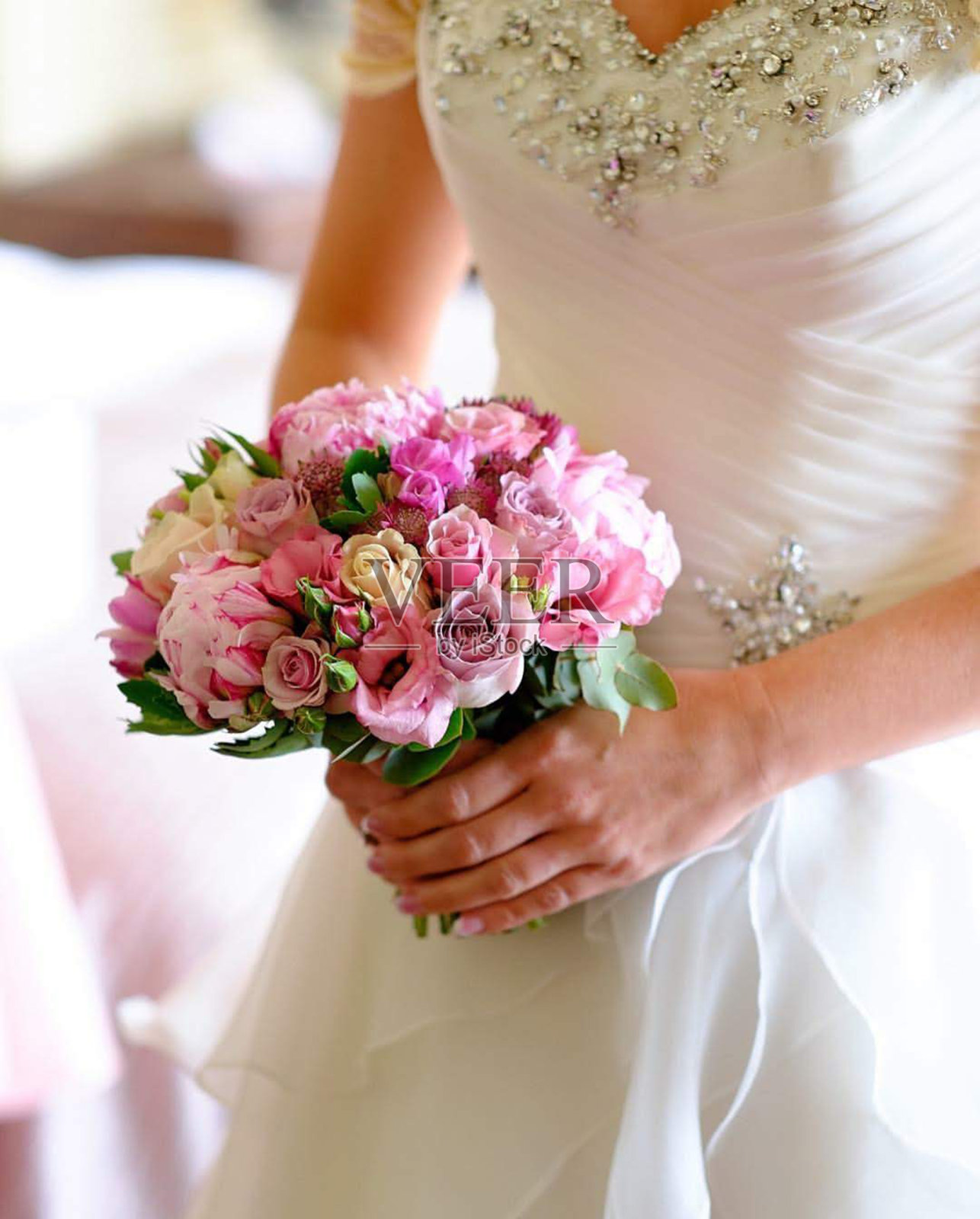 惊人的婚礼花束照片摄影图片