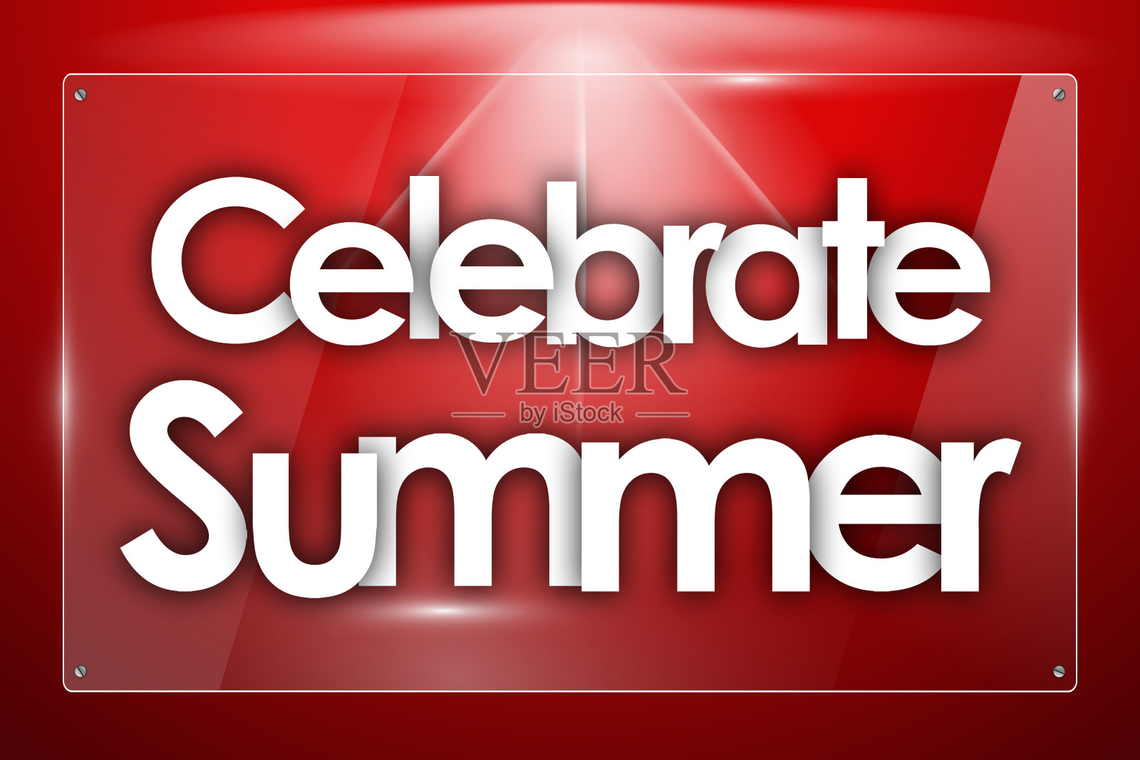 庆祝夏天插画图片素材