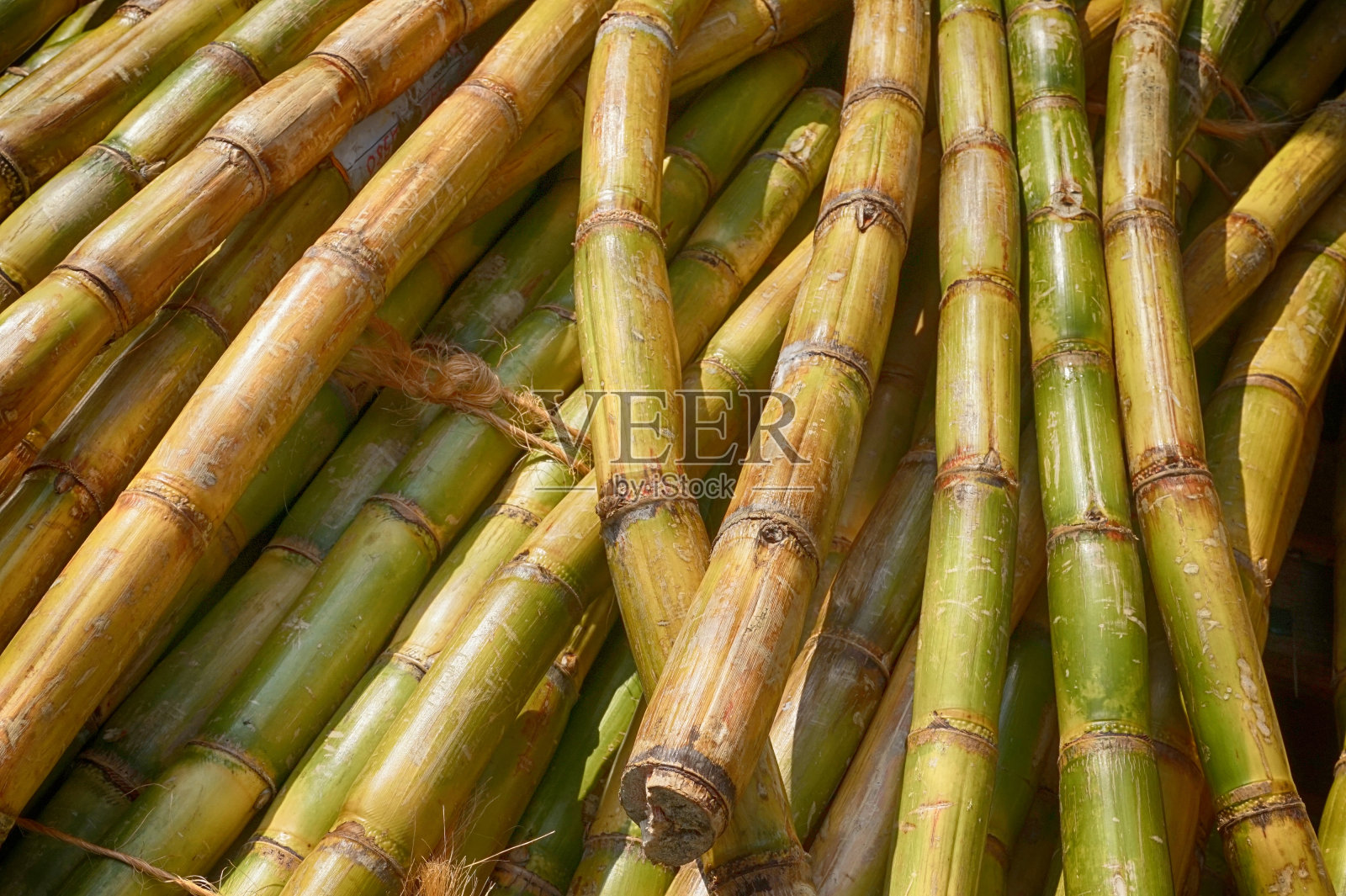 甘蔗质地作为很好的自然背景照片摄影图片
