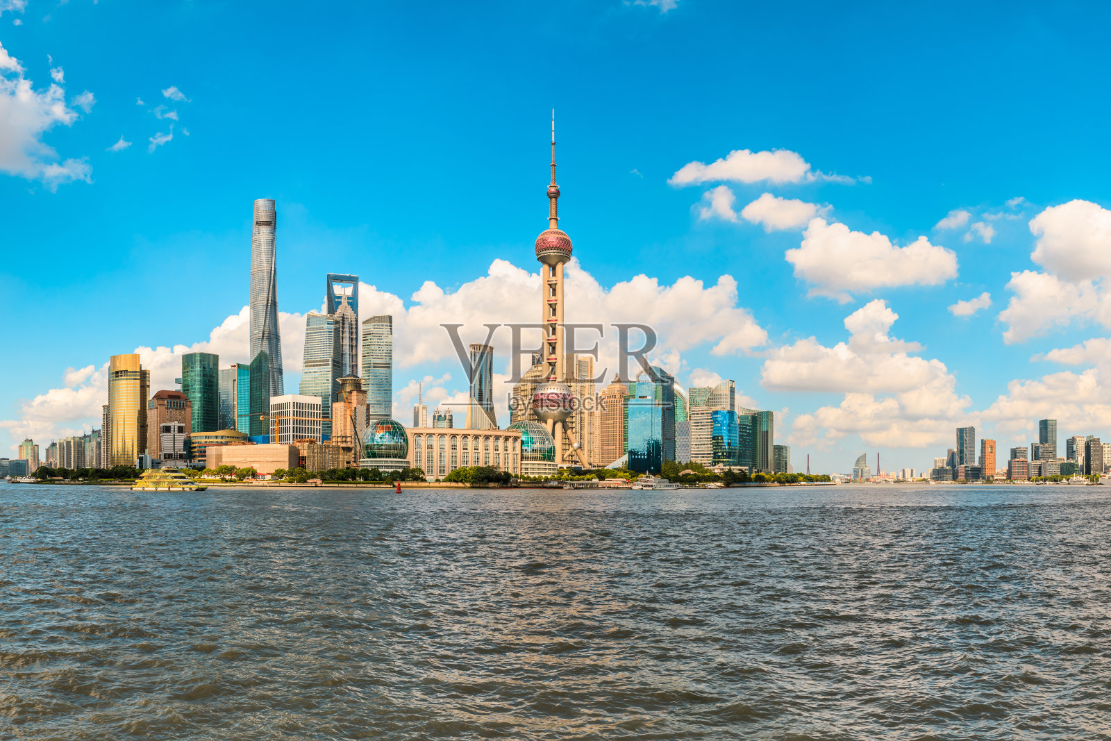 上海的建筑景观和城市天际线照片摄影图片