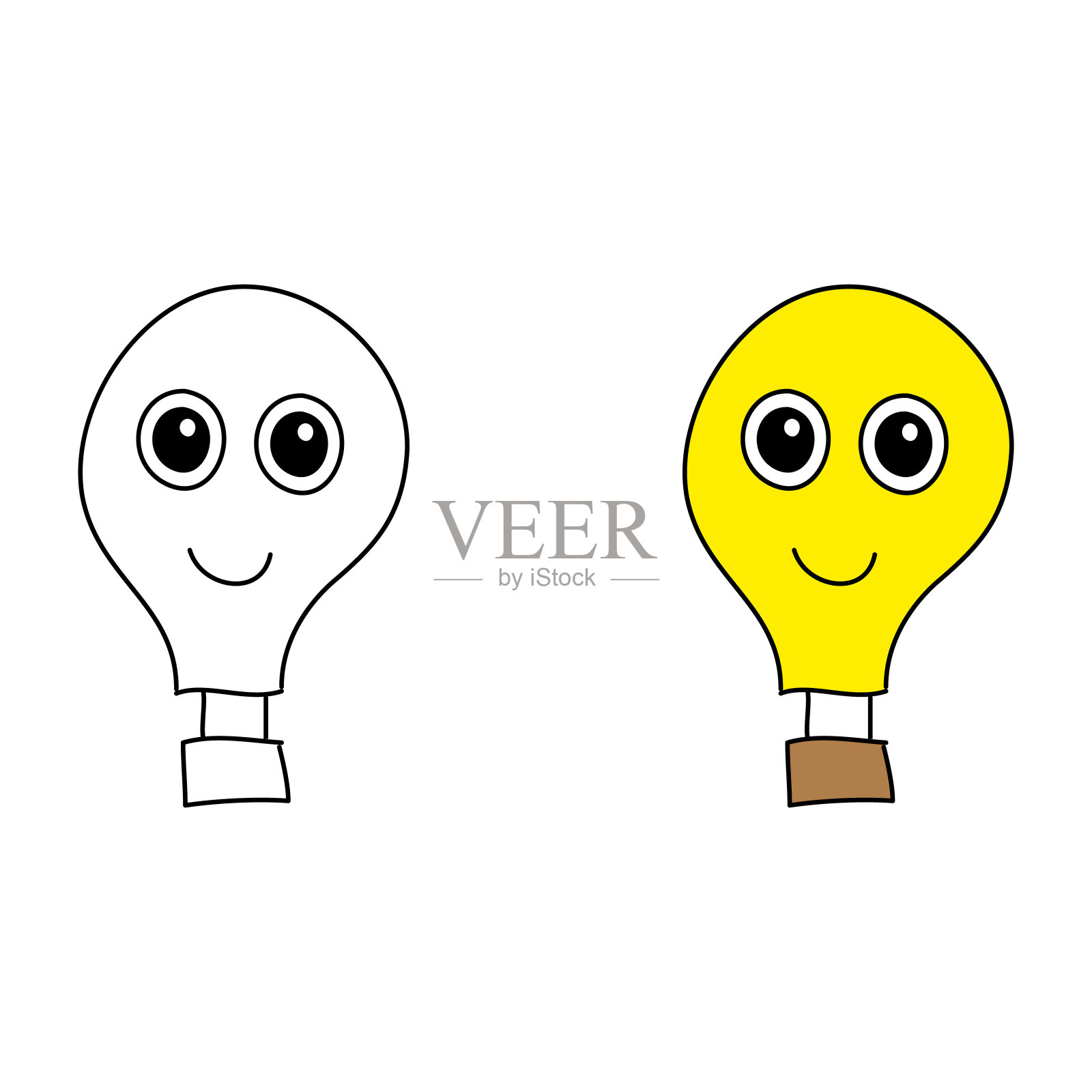 热气球插画图片素材