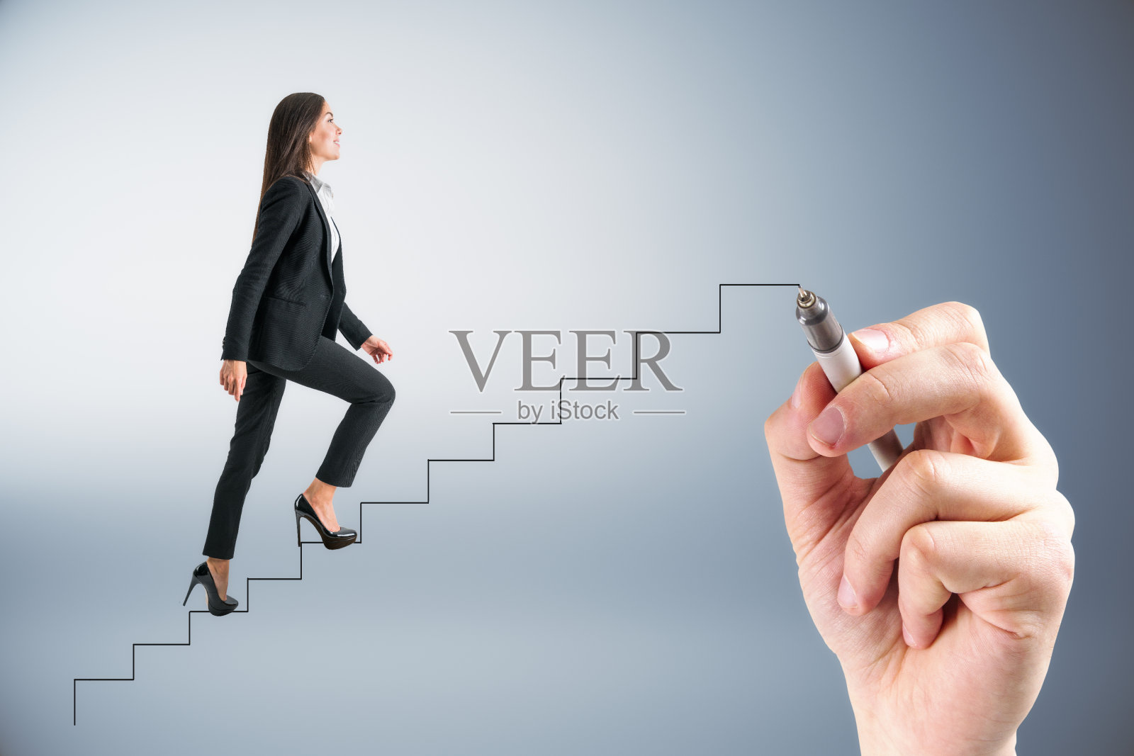 领导力与职业理念照片摄影图片