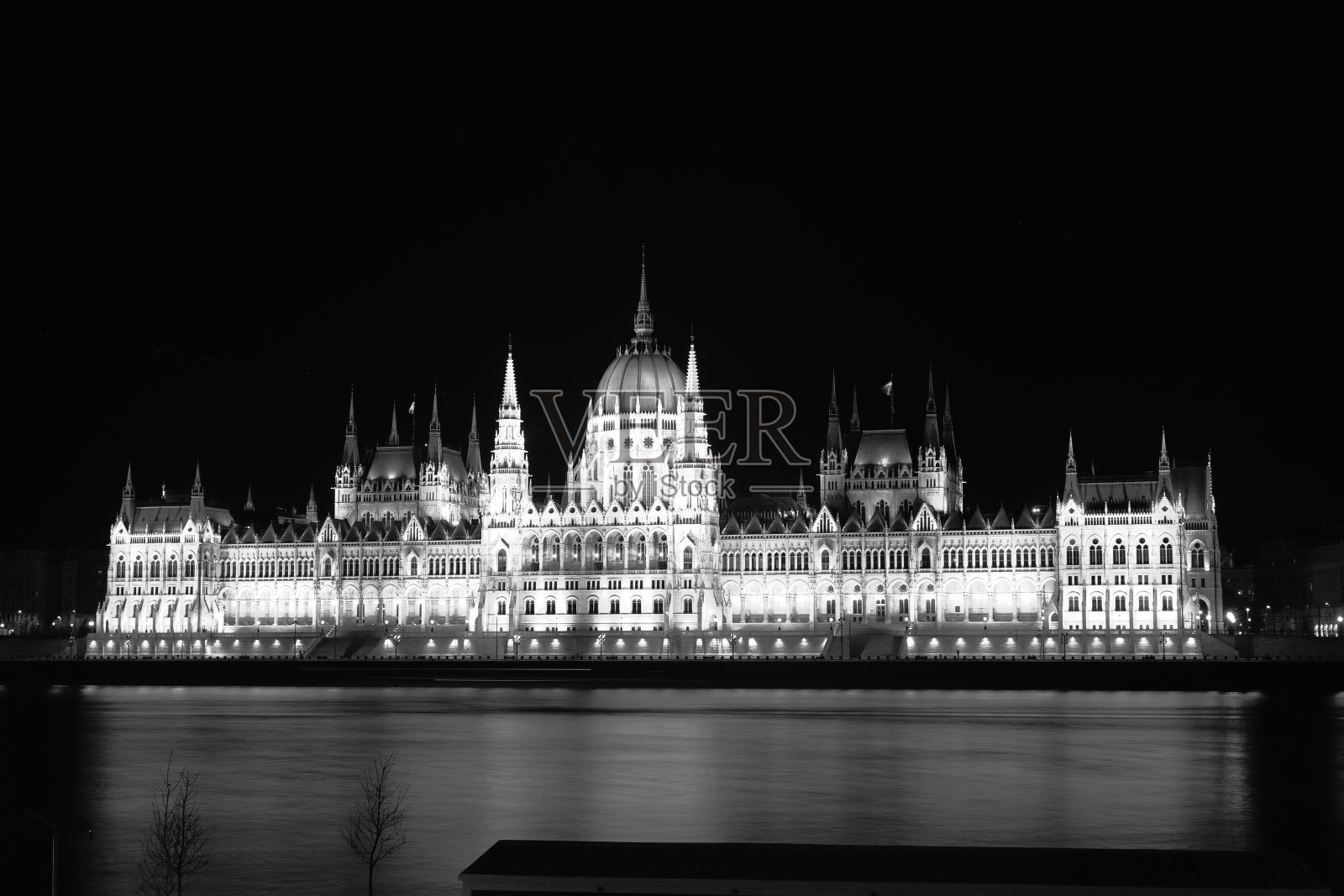 布达佩斯国会。照片摄影图片