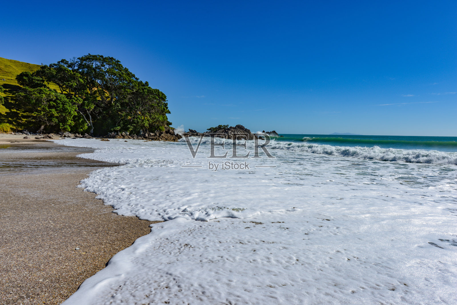 新西兰旅游，福特岛，奥克兰，惠灵顿，新西兰海滩照片摄影图片