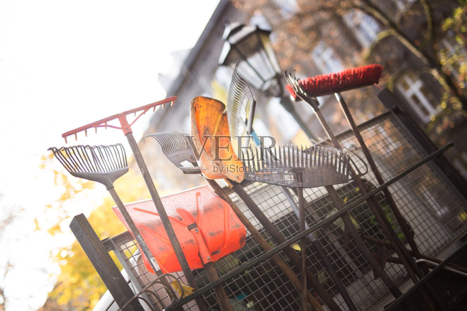 园林工具照片摄影图片