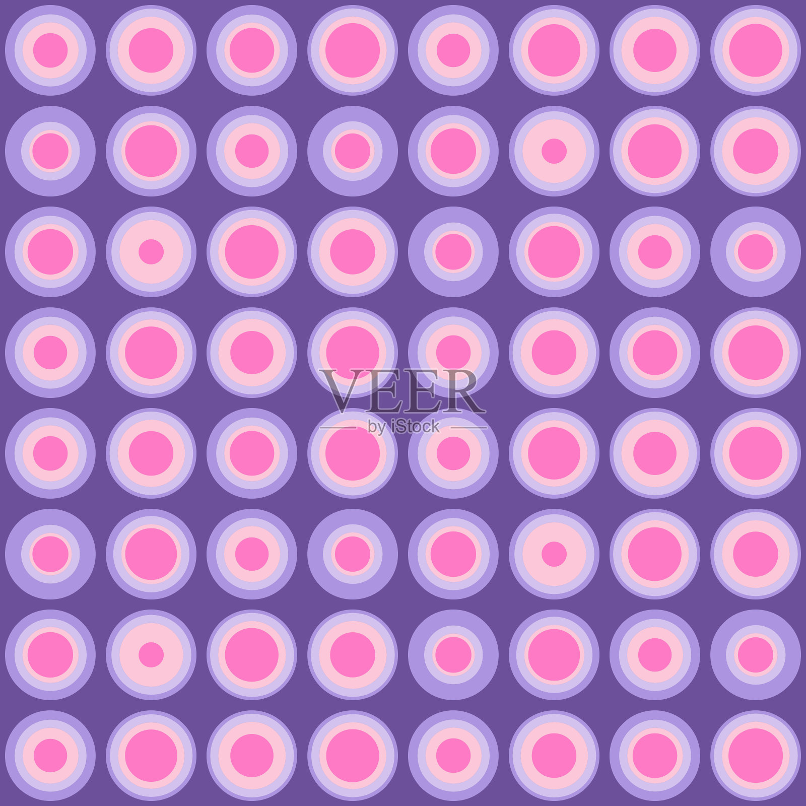 抽象的重复点。矢量斑点无缝模式。插画图片素材