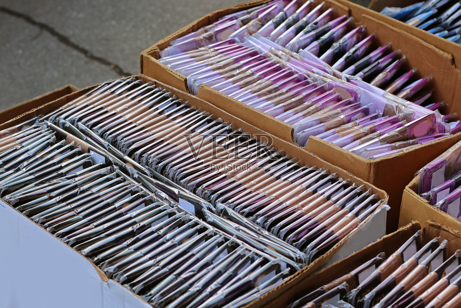 盒装尼龙长袜照片摄影图片