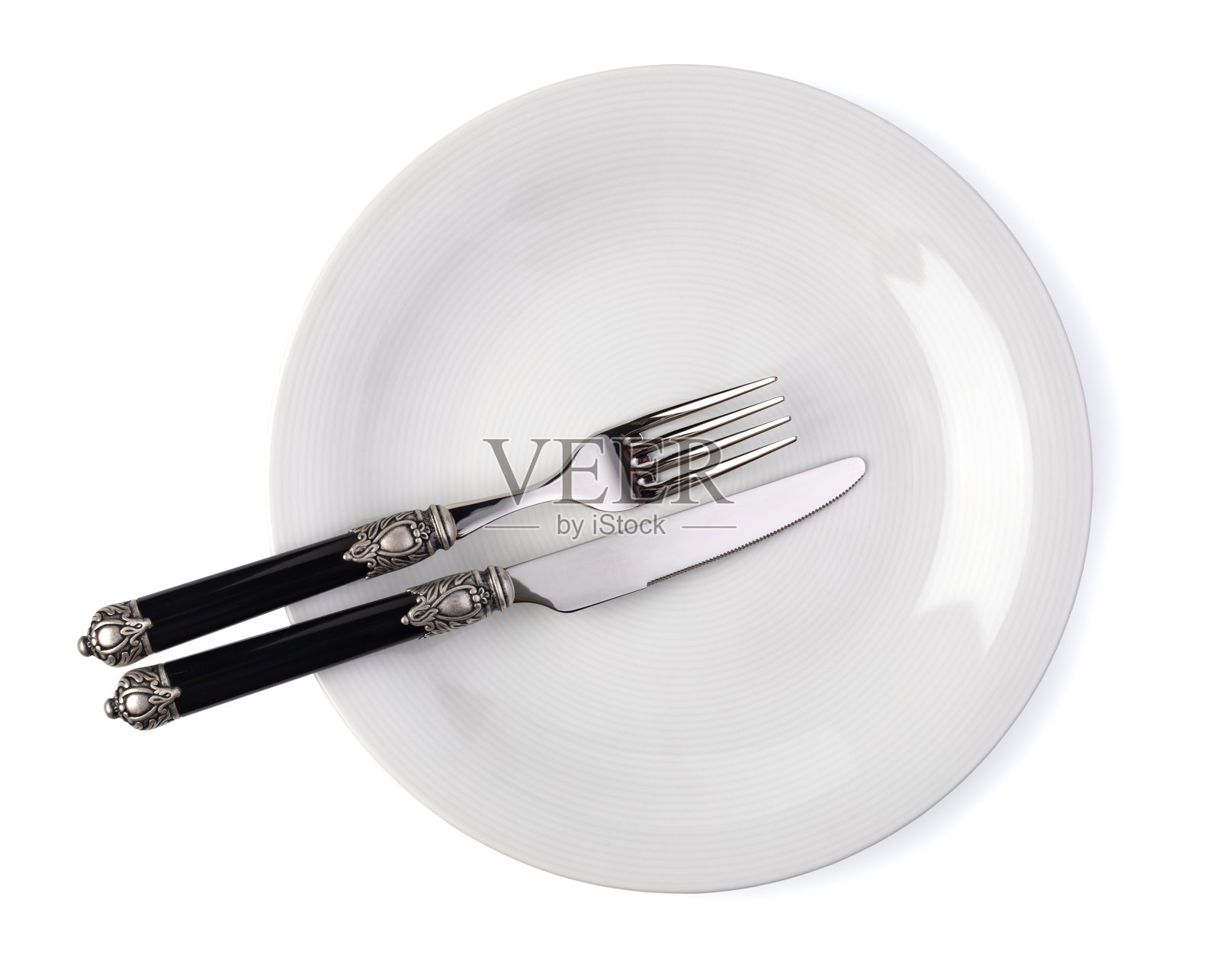 盘子和餐具照片摄影图片