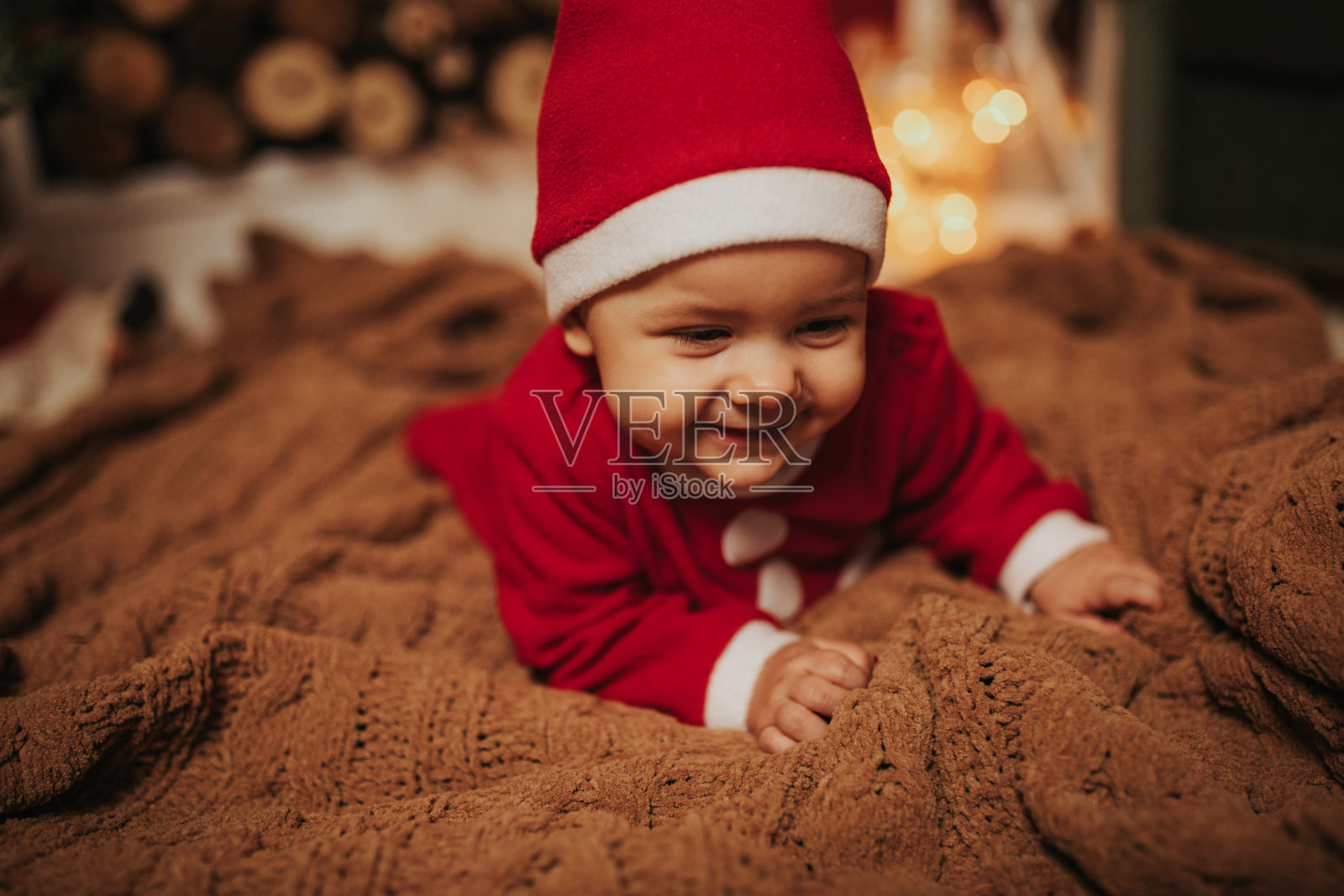 享受我的第一个圣诞假期照片摄影图片