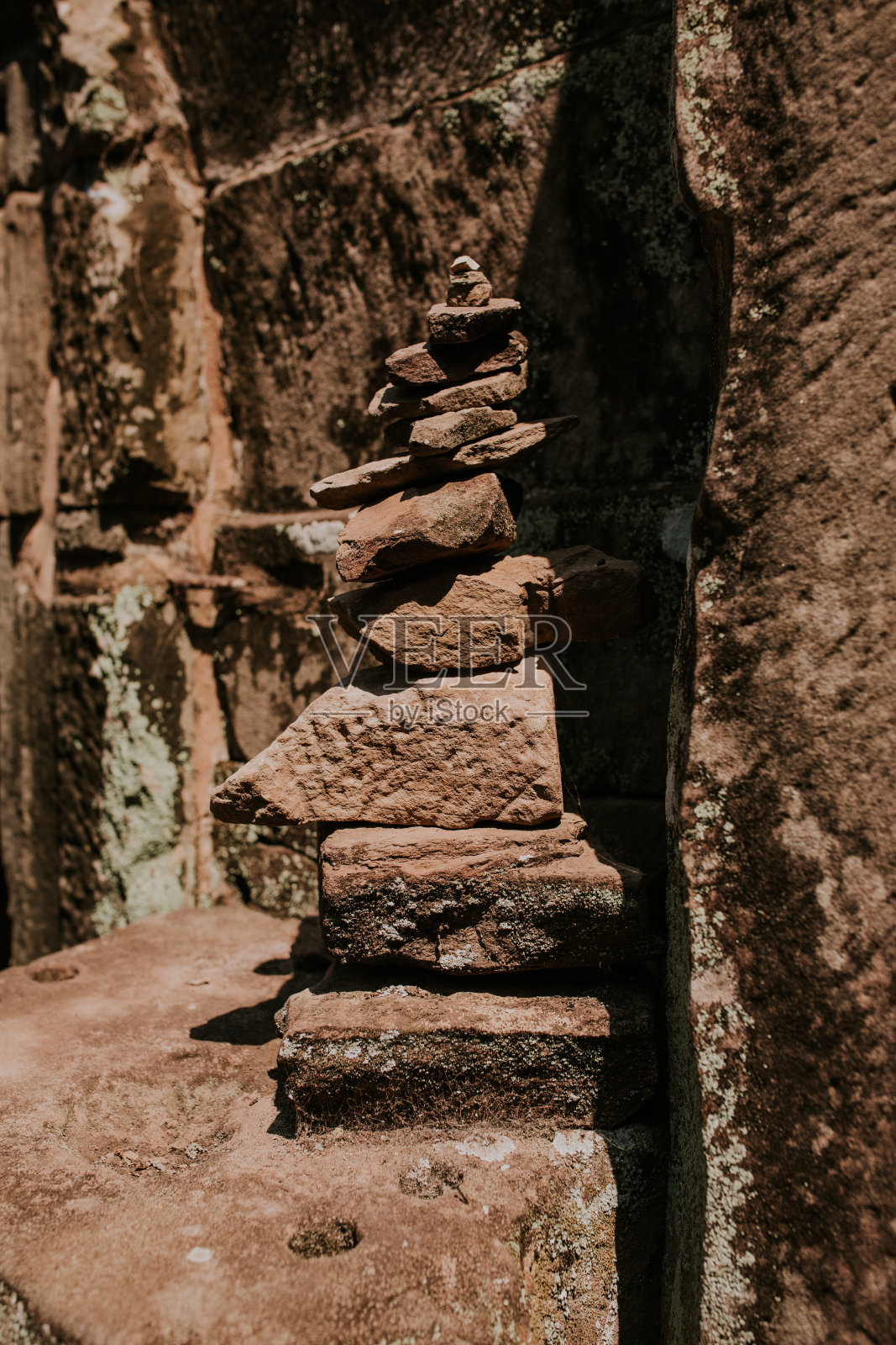 吴哥窟位于亚洲暹粒市附近的柬埔寨照片摄影图片