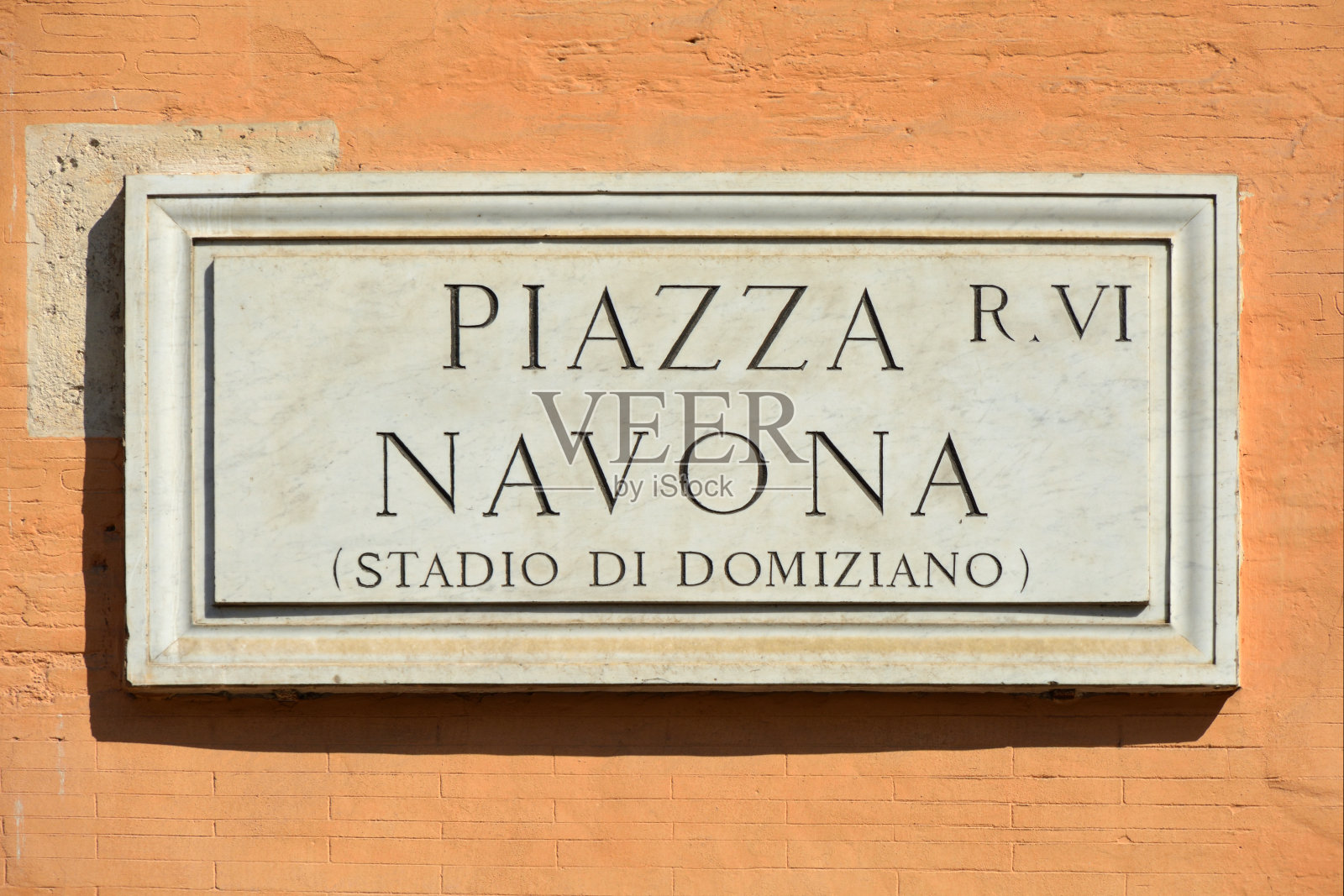 意大利罗马的纳沃纳广场。照片摄影图片