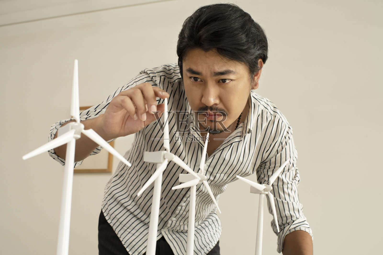 风电场工程照片摄影图片